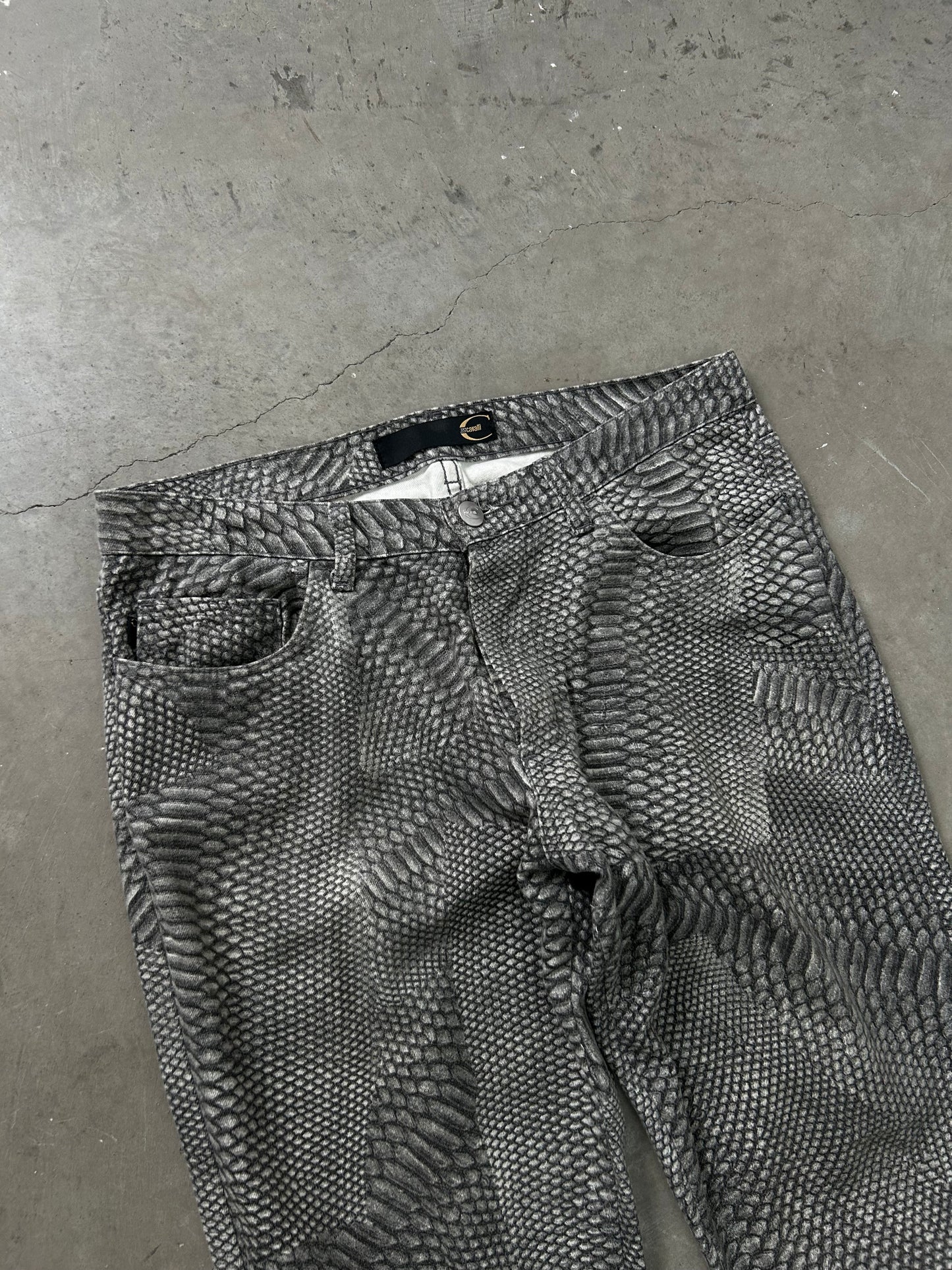 Just Cavalli Snake Denim (S)