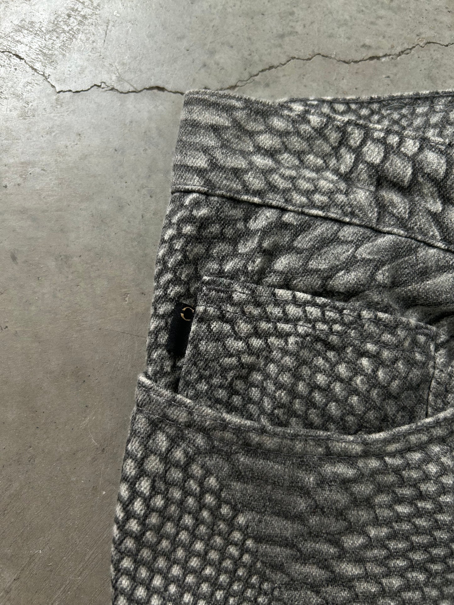 Just Cavalli Snake Denim (S)