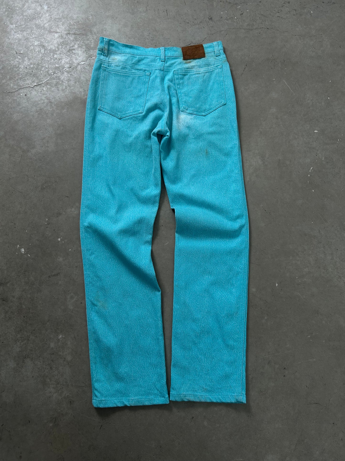 Cavalli Jeans Blue Shiny Denim (S)