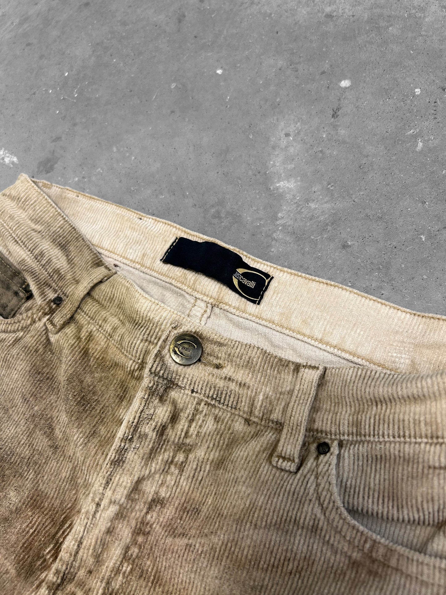 Cavalli Corduroy Pants
