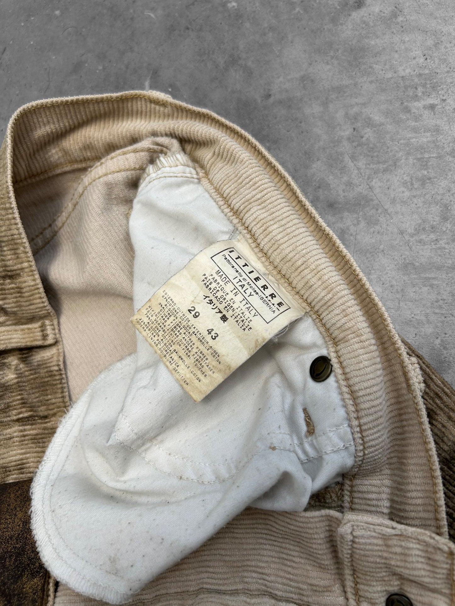 Cavalli Corduroy Pants