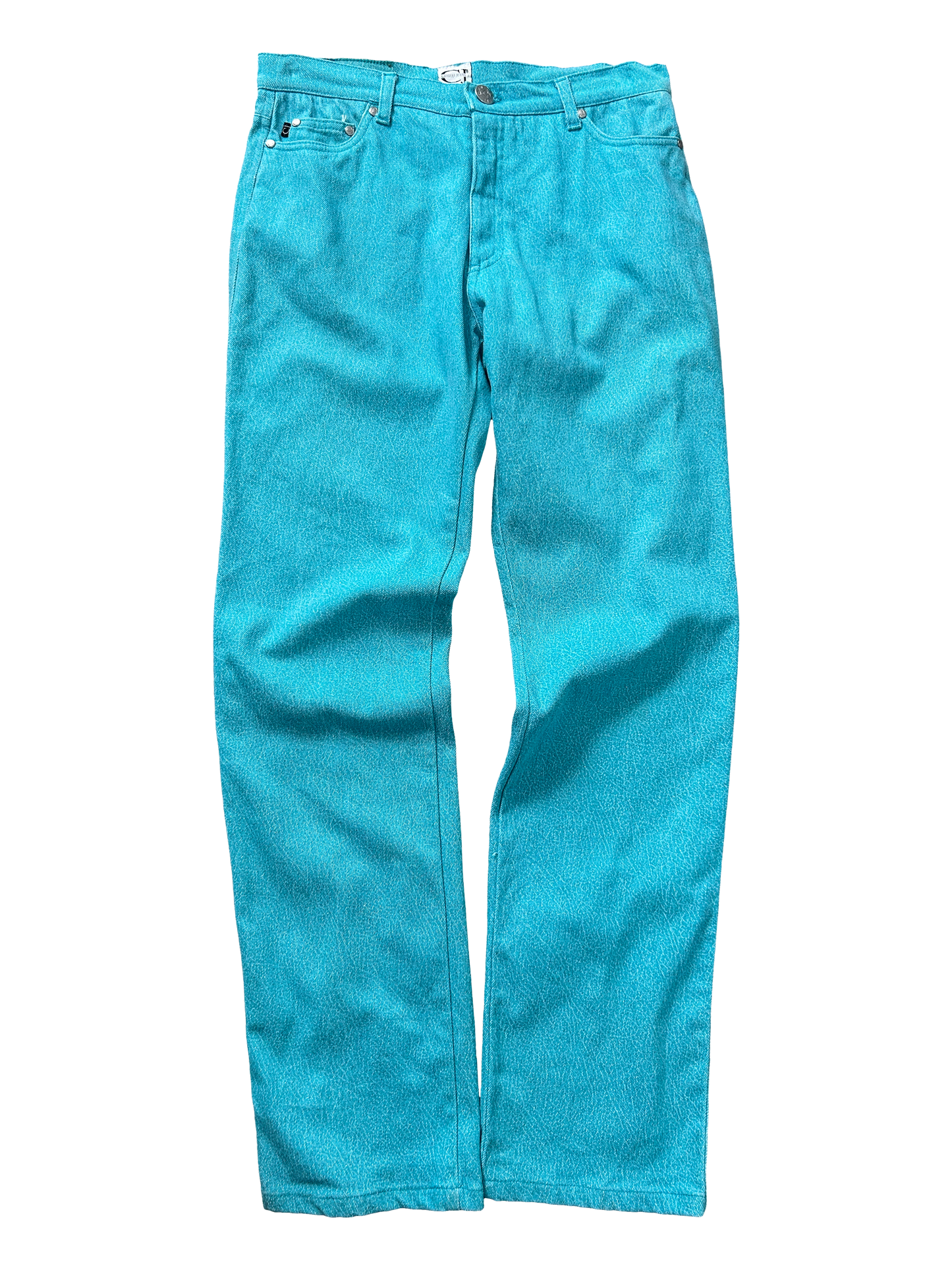 Cavalli Jeans Blue Shiny Denim (S)
