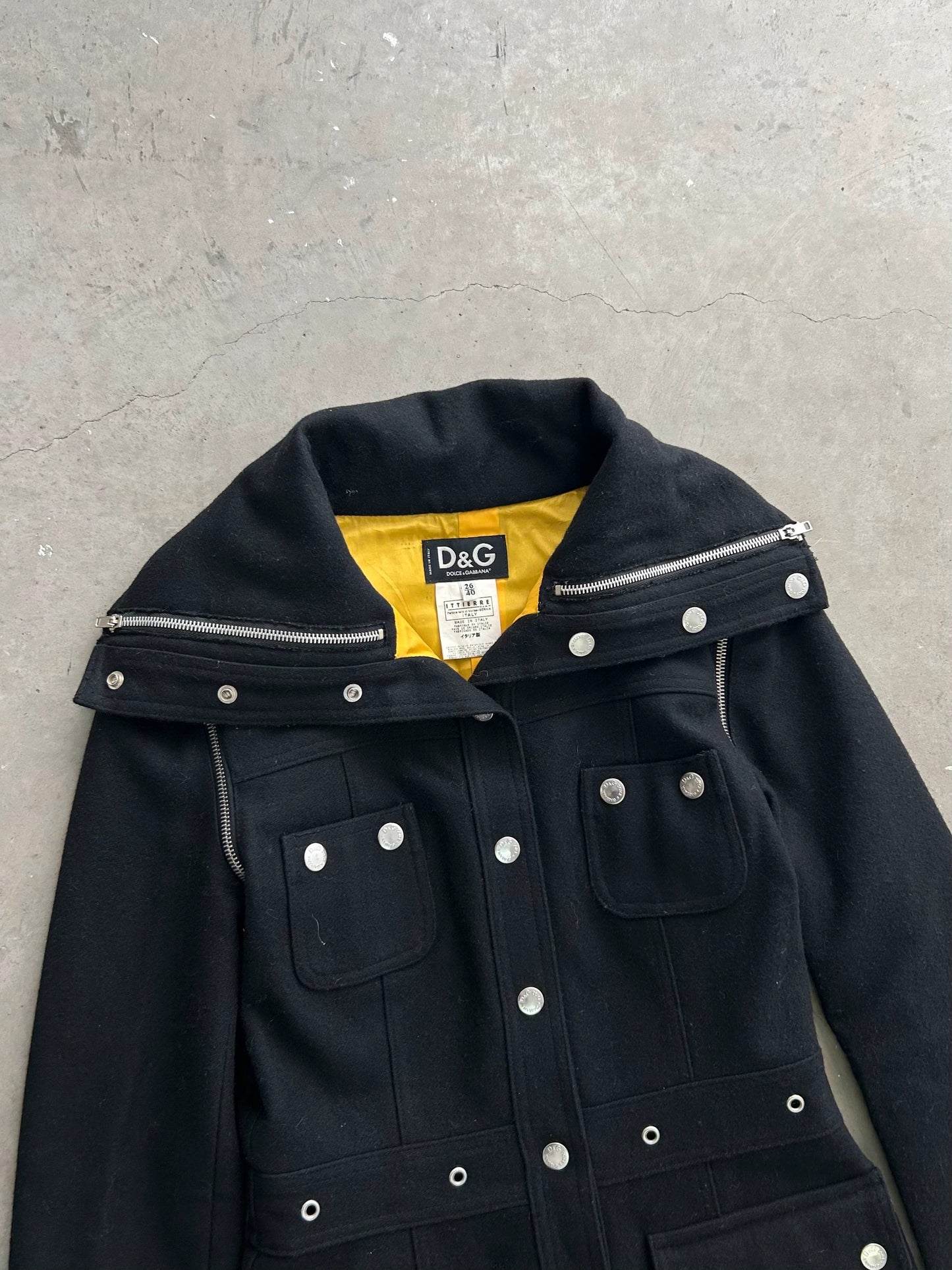 Dolce & Gabbana Dettachable Sleeves Parka