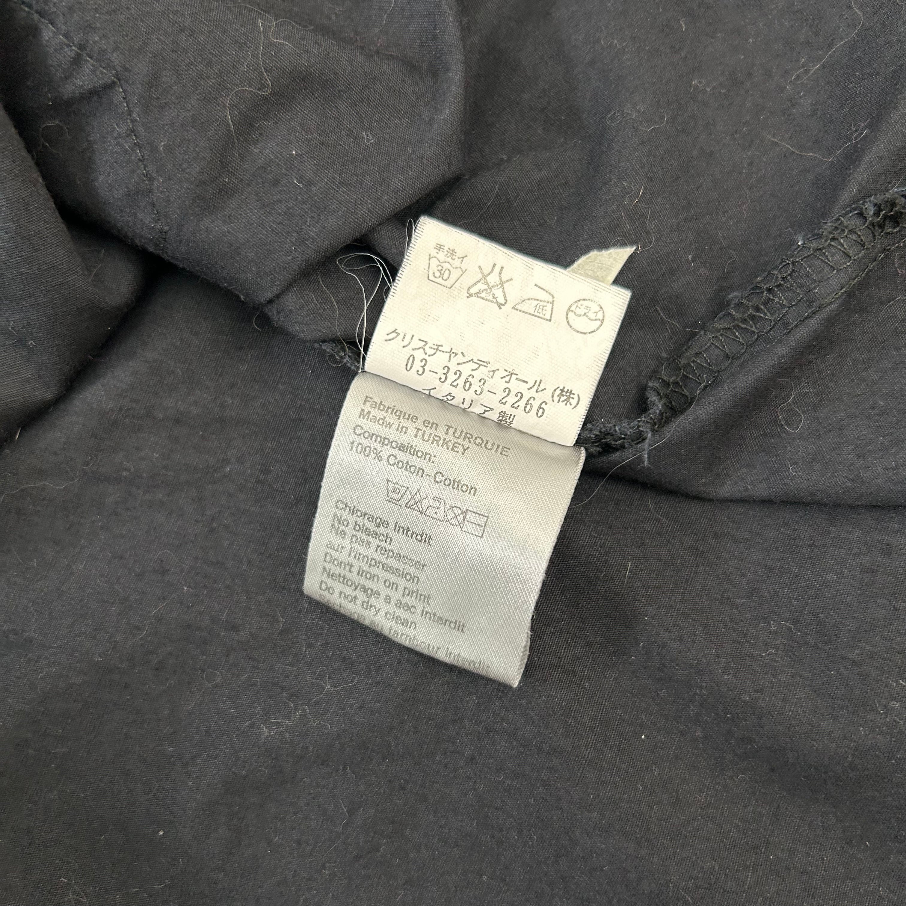 Dior Homme 2005 Black Cargo Shirt