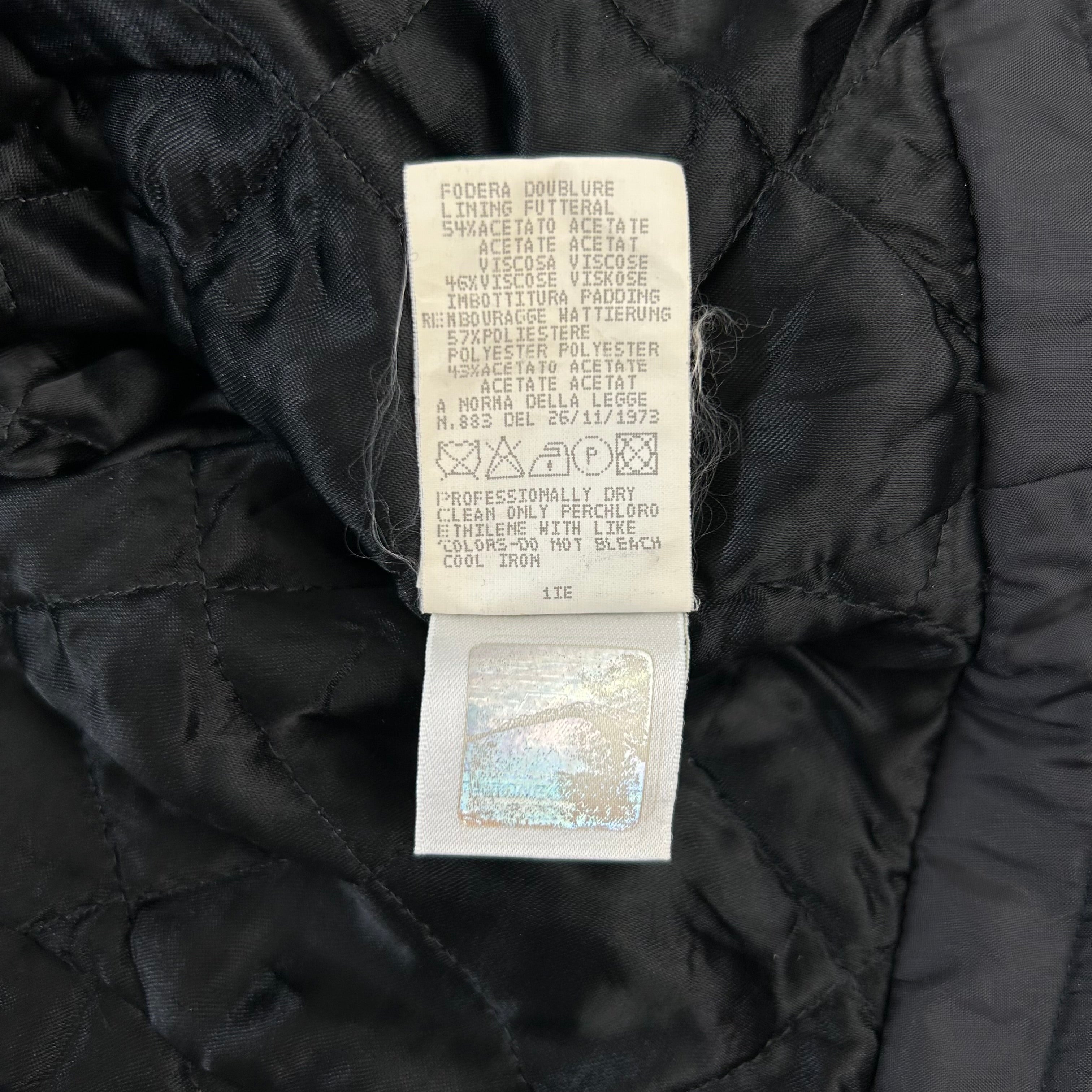 Dolce & Gabbana 2000s Cropped Fur Puffer Jacket