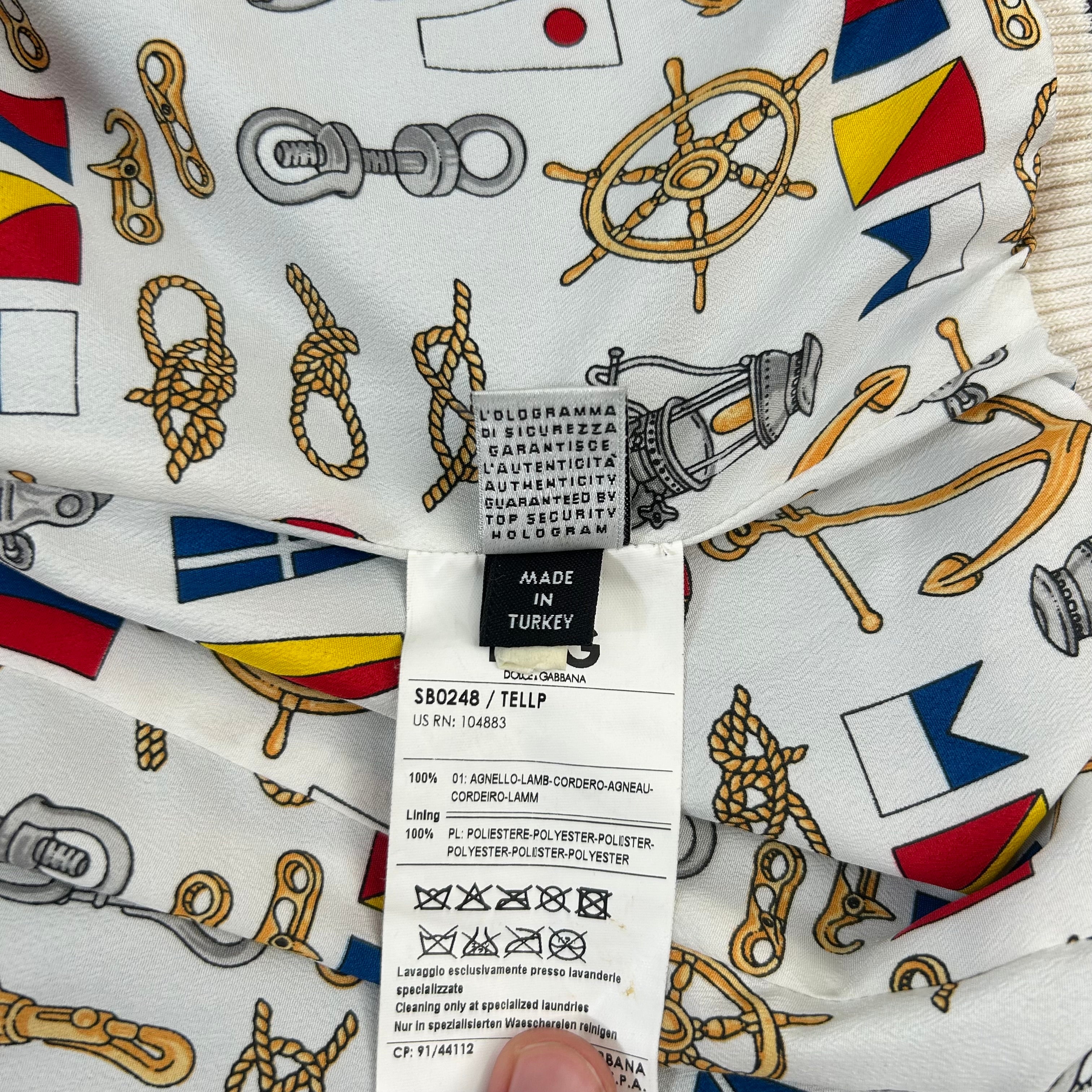 Dolce & Gabbana 2000's Navy Suede Jacket