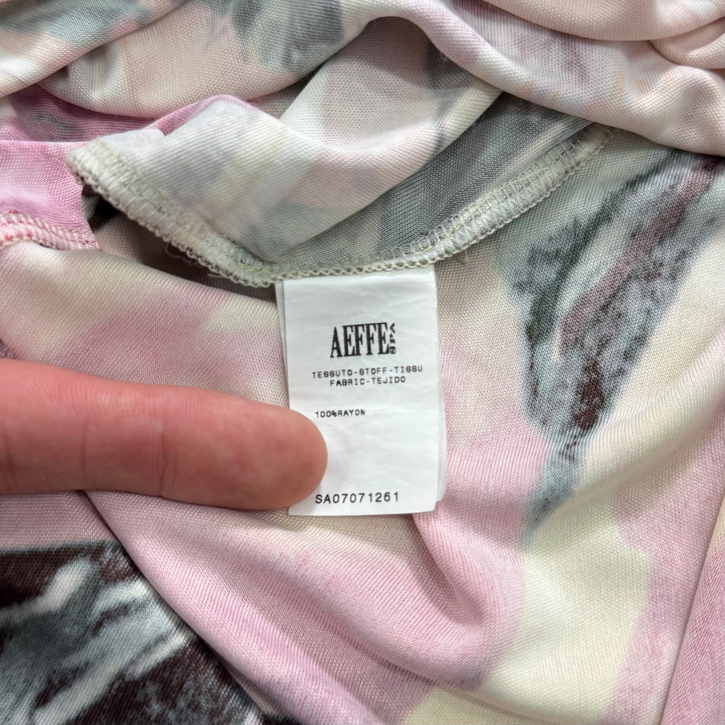 Jean Paul Gaultier 90's Floral Mesh Tank Top