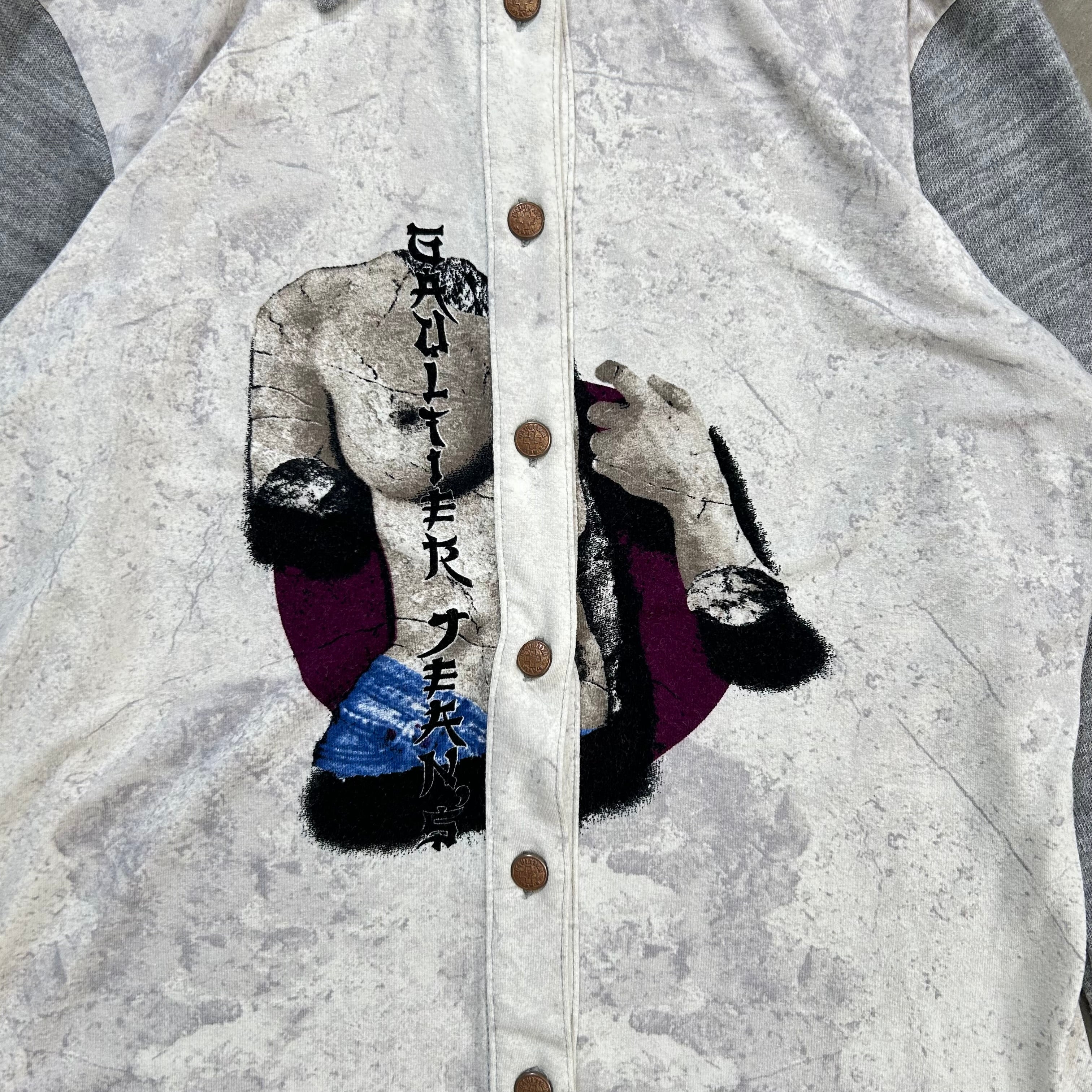 Jean Paul Gaultier Graphic Gray Shirt