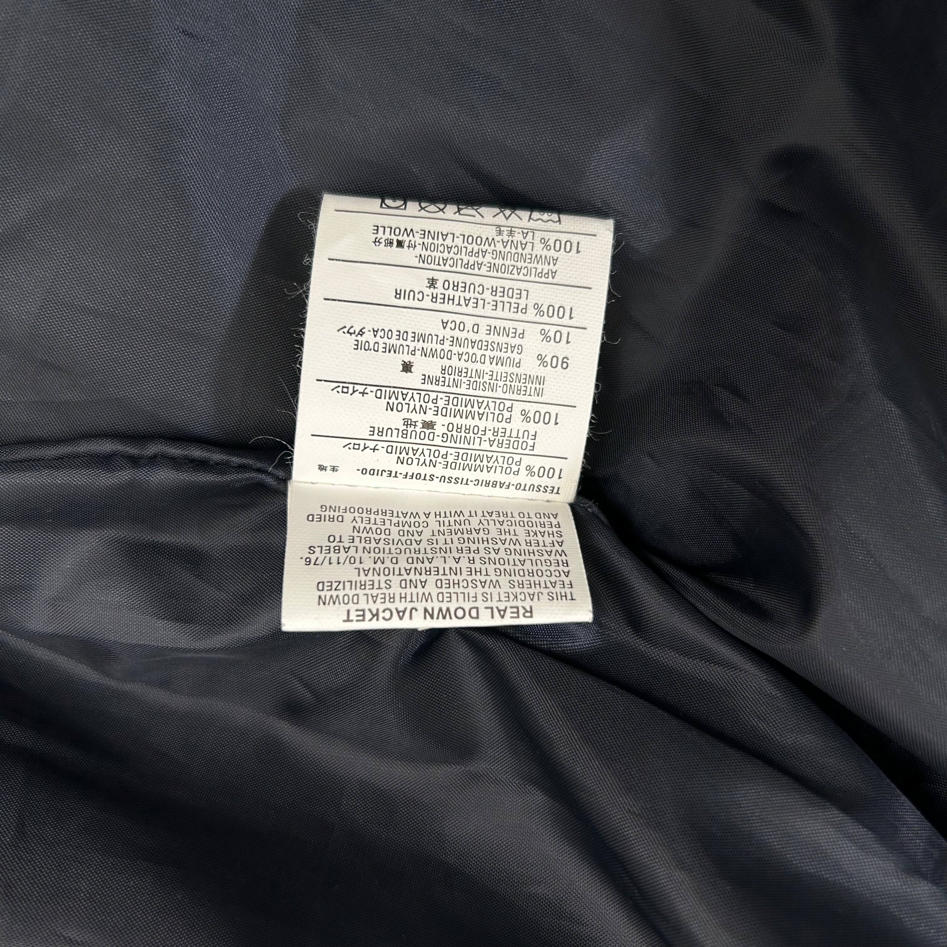 Dsquared2 Navy Puffer Jacket