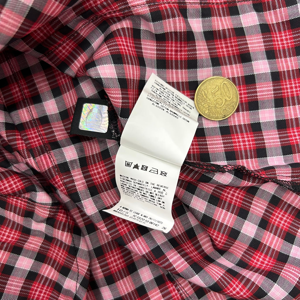 Just Cavalli Western Checkered Multicolor Shirt