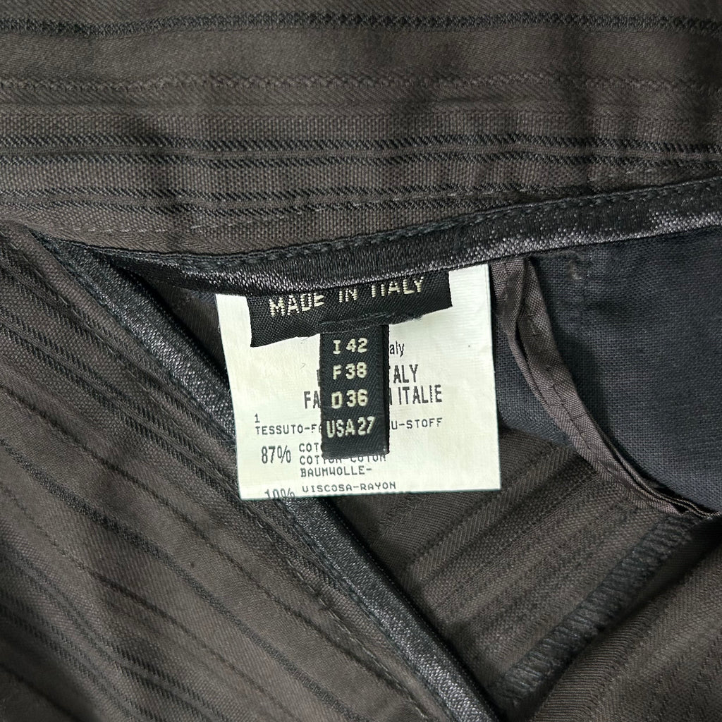 Marithé + François Girbaud Striped Flared Pants