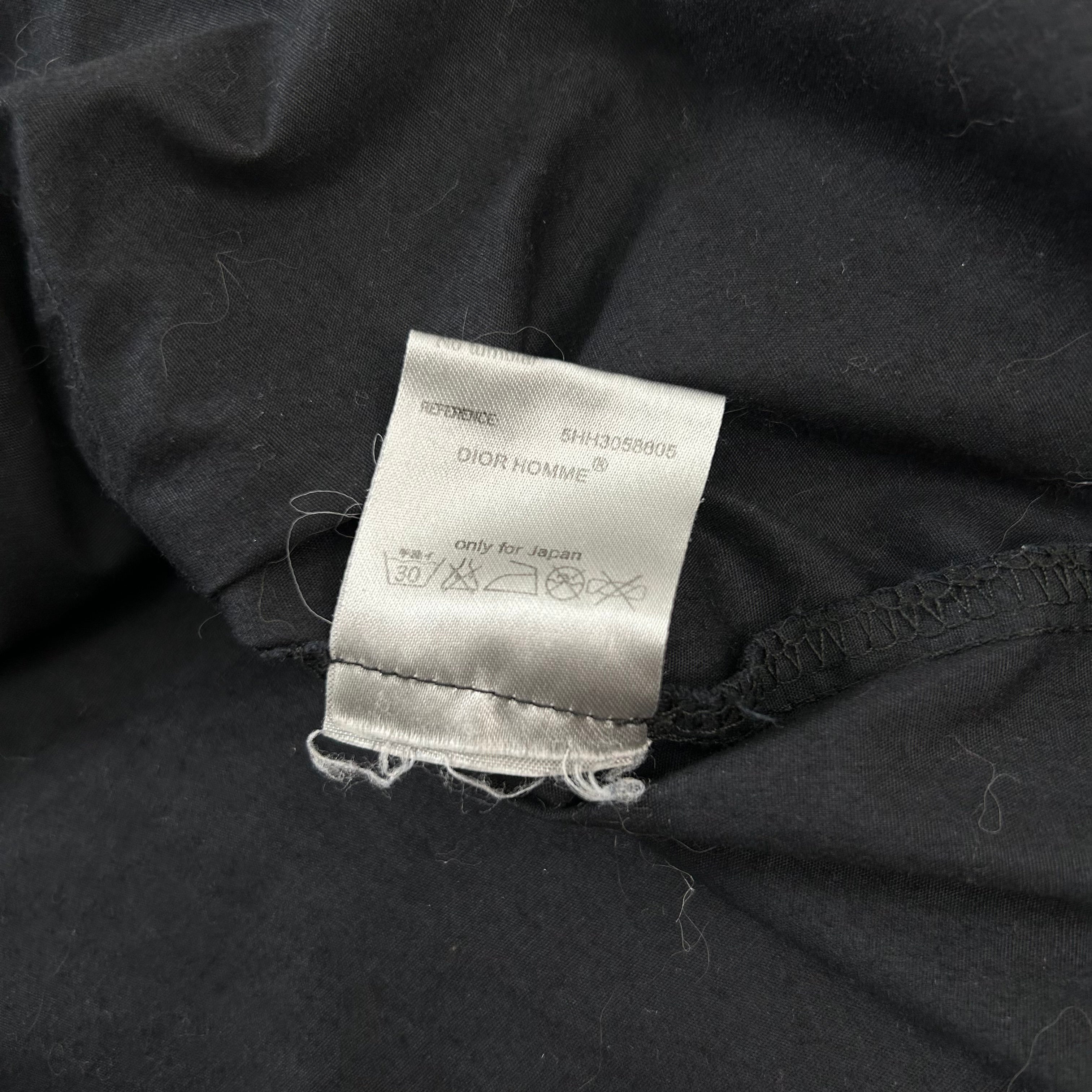 Dior Homme 2005 Black Cargo Shirt