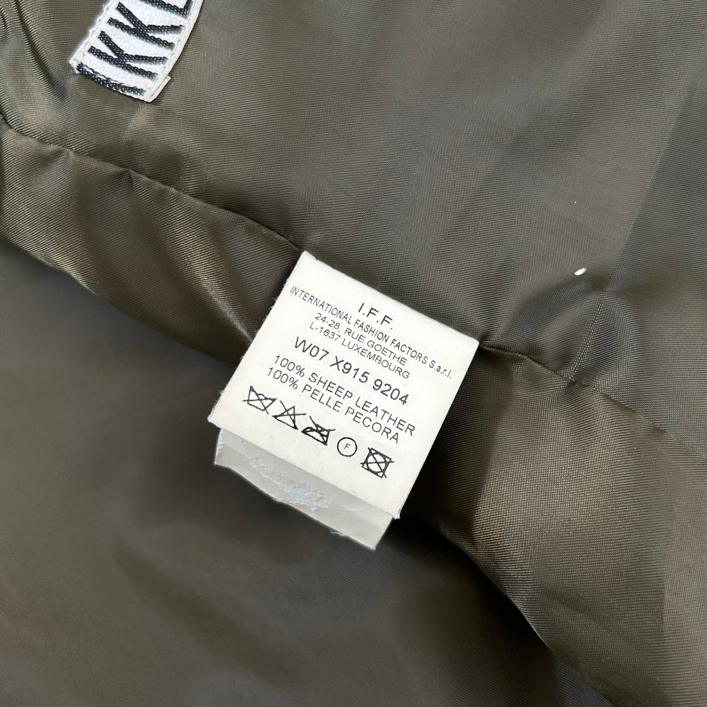 Dirk Bikkembergs Brown Suede Bondage Jacket