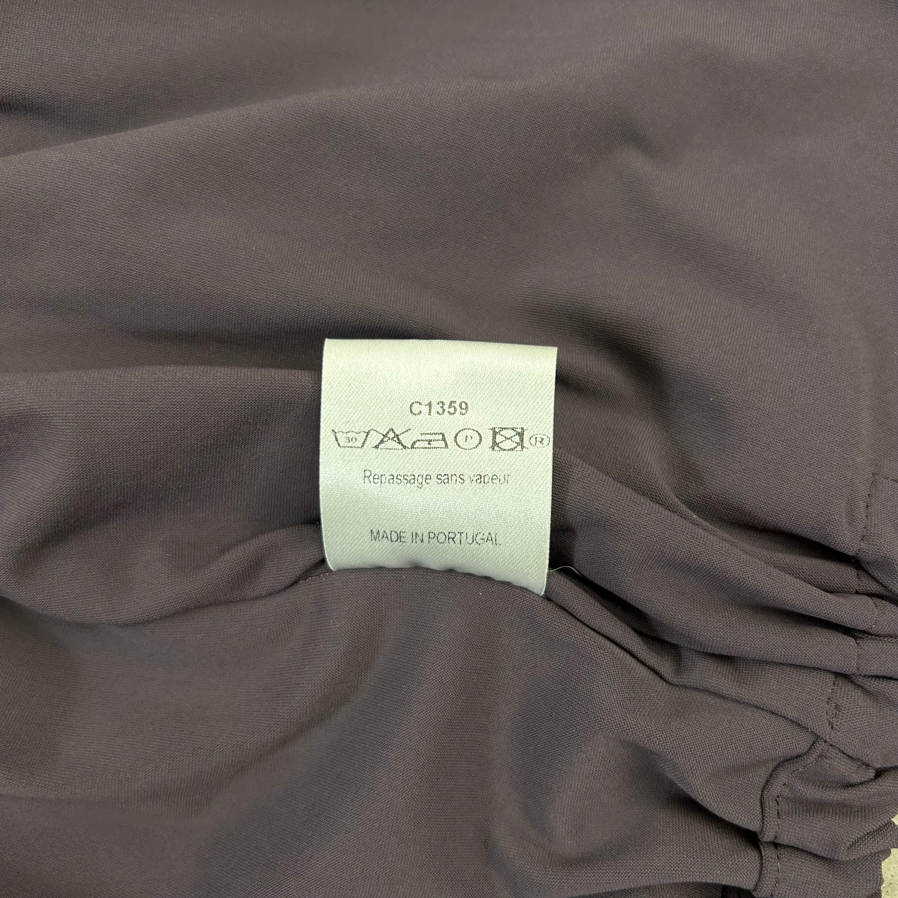 Marithé + François Girbaud Technical Burgundy Cardigan Jacket