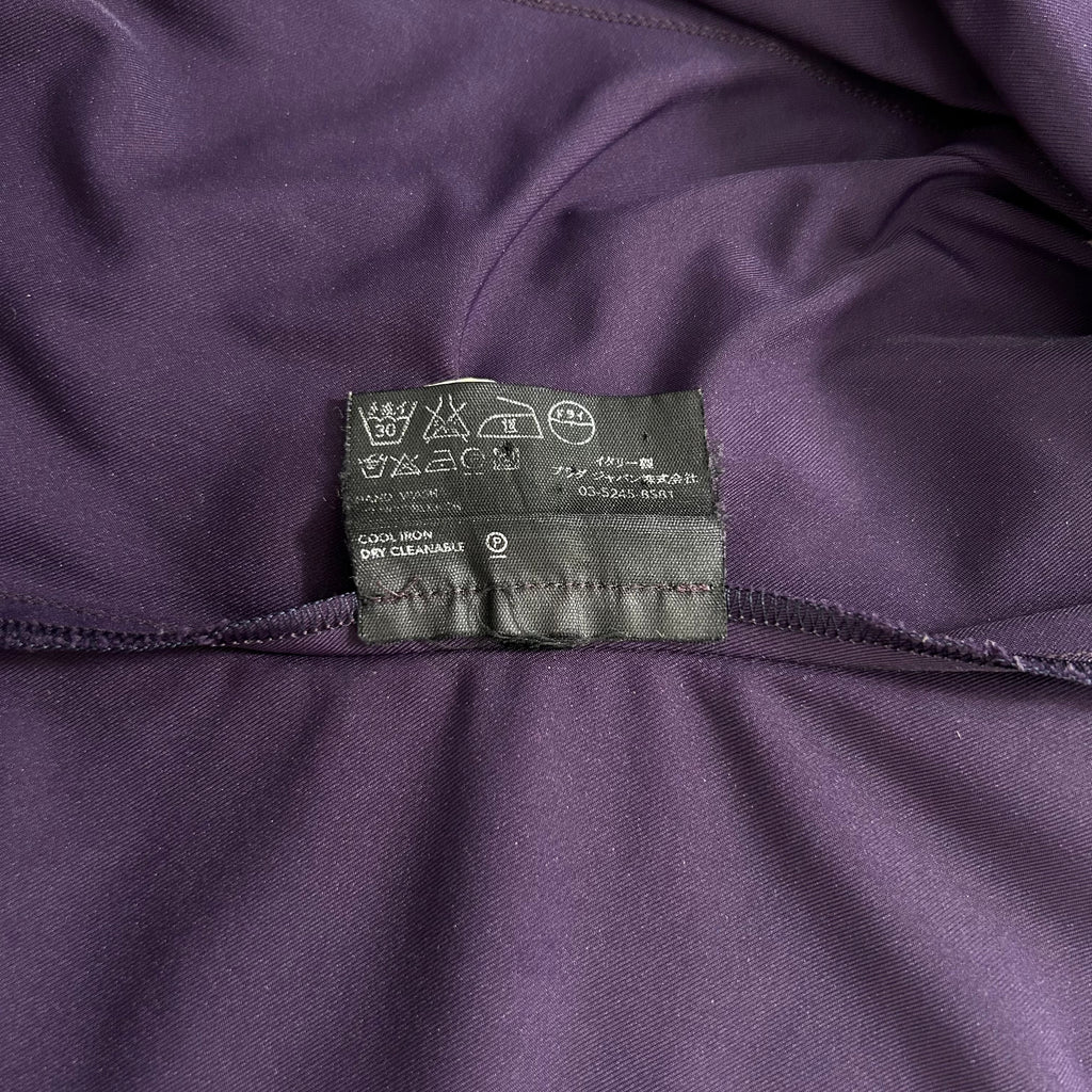 Prada Purple 2000's Technical Nylon Shirt