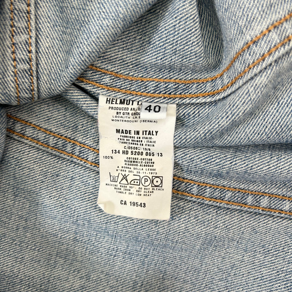 Helmut Lang Classic Light Blue Denim Jacket