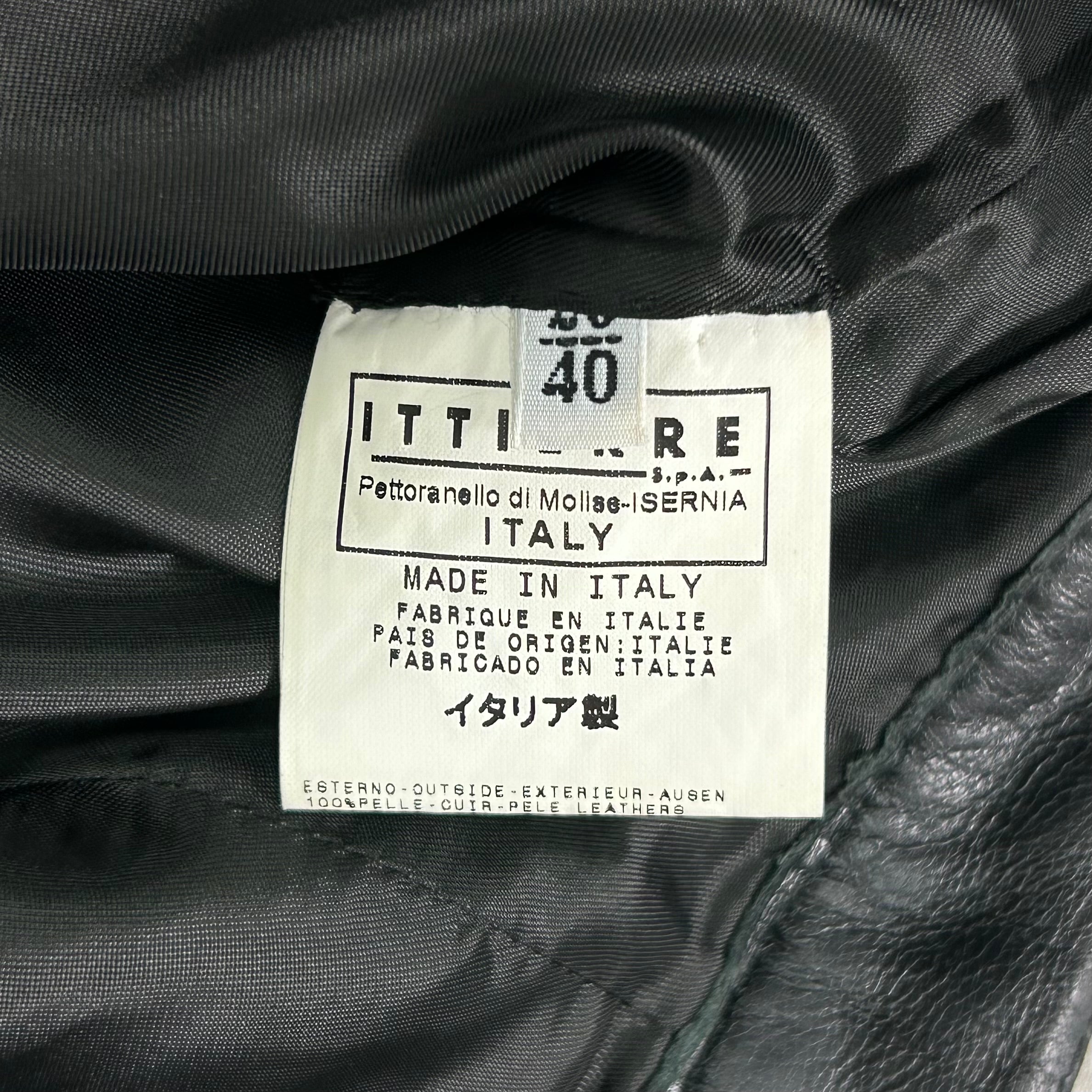 Dolce & Gabbana Wrinkled Black Leather Pants