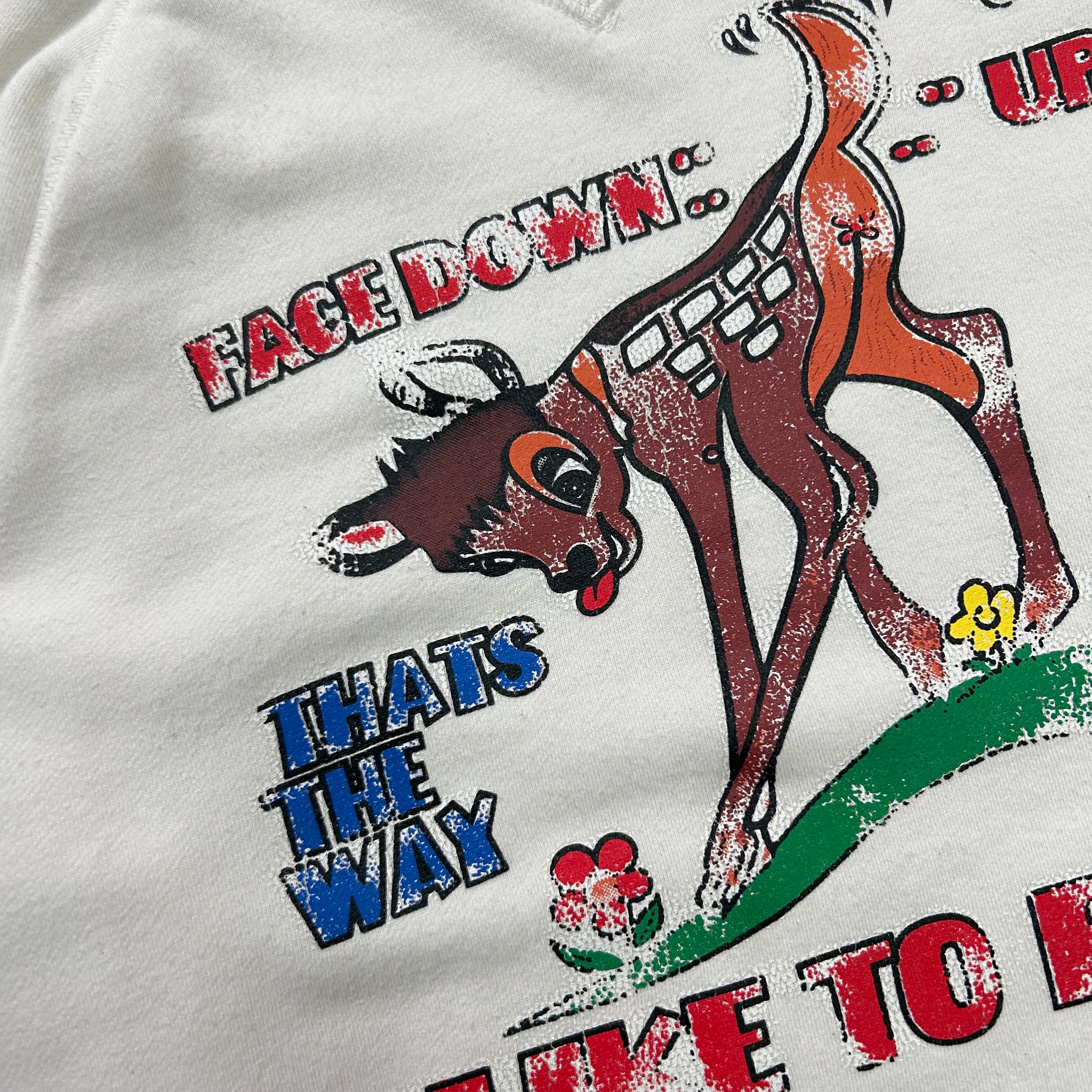 Dsquared2 Bambi "I LIKE TO F*CK" Crewneck