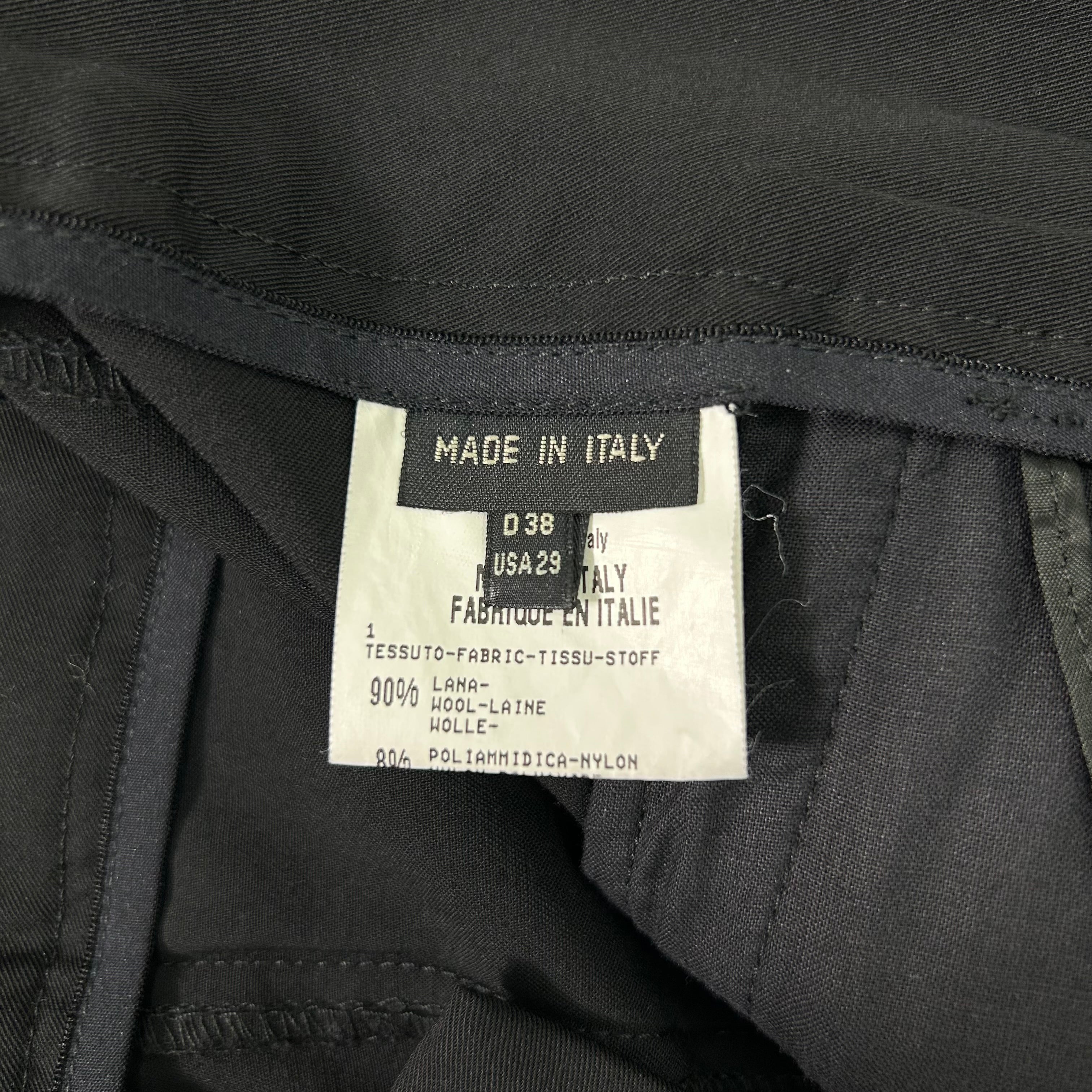 Marithé + François Girbaud Black Technical Style Pants