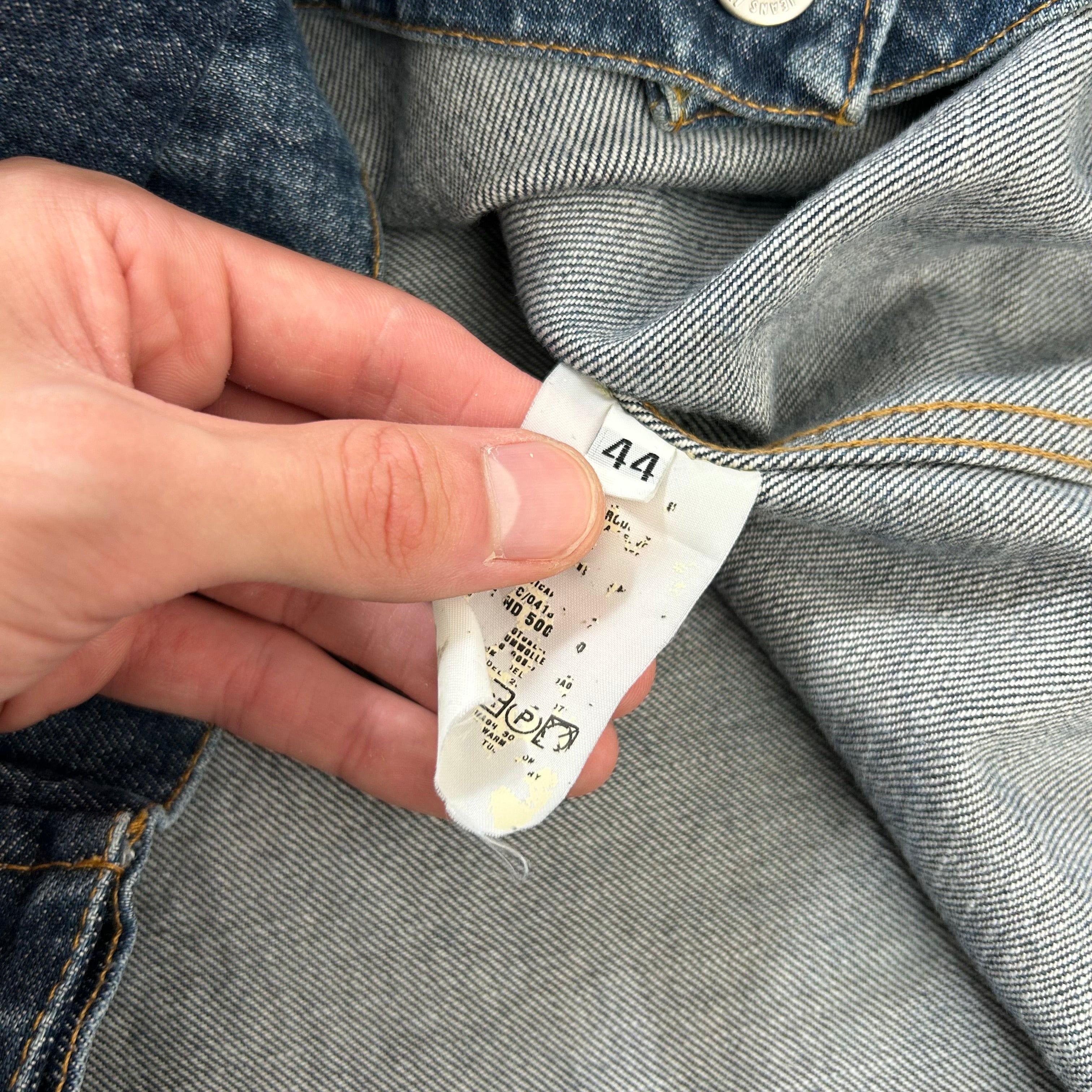 Helmut Lang Classic Blue Denim Jacket