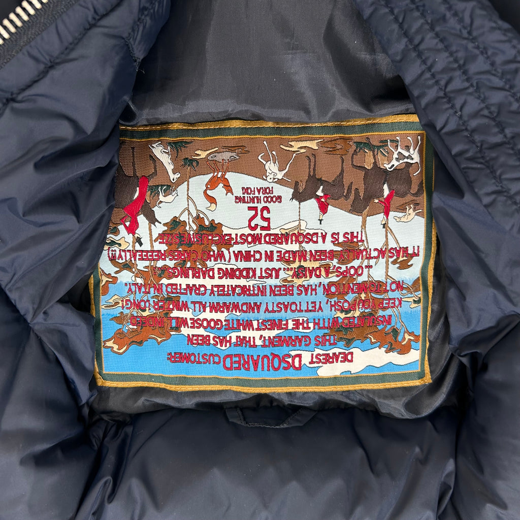 Dsquared2 Navy Puffer Jacket