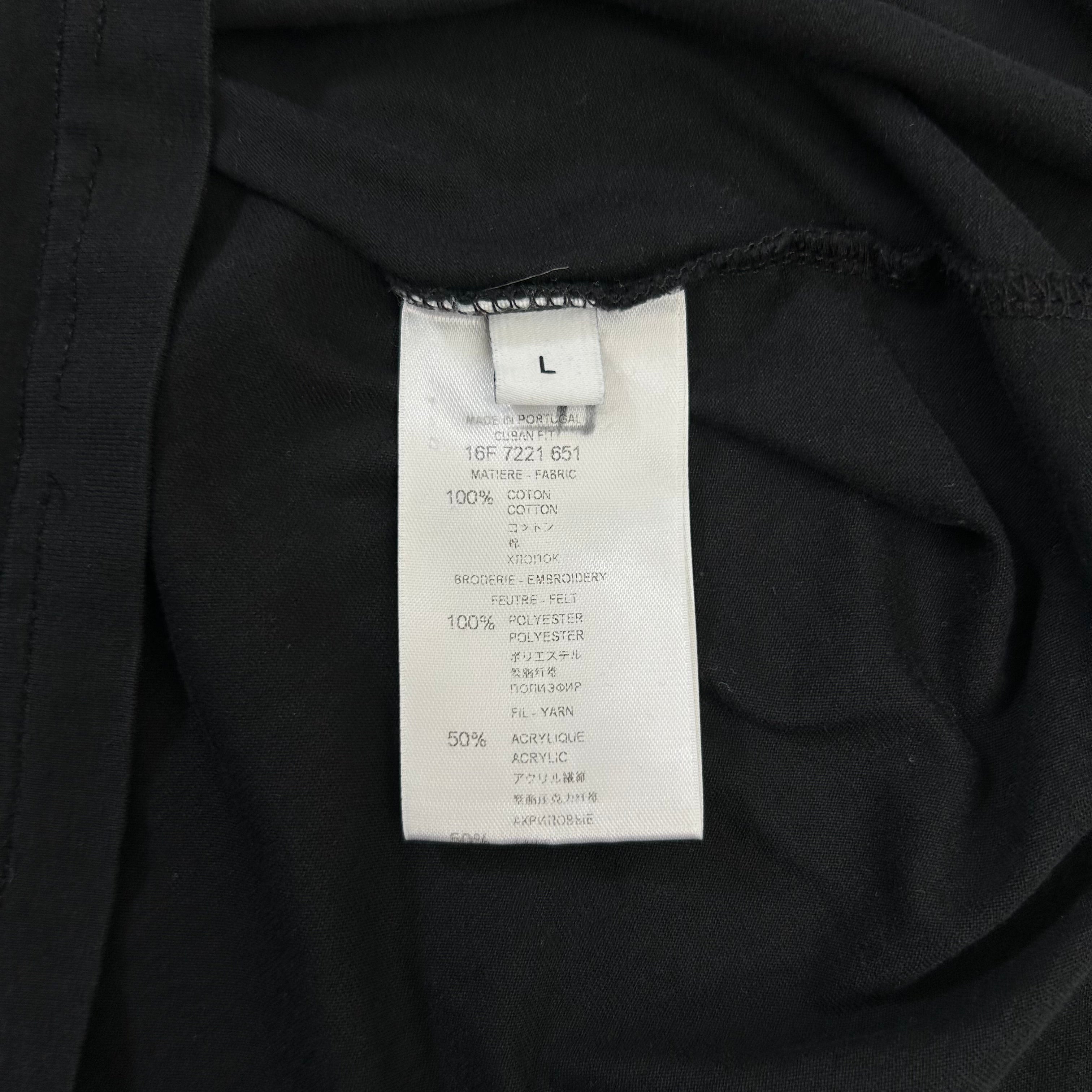 Givenchy 2010s Iconic Black Stars T-Shirt