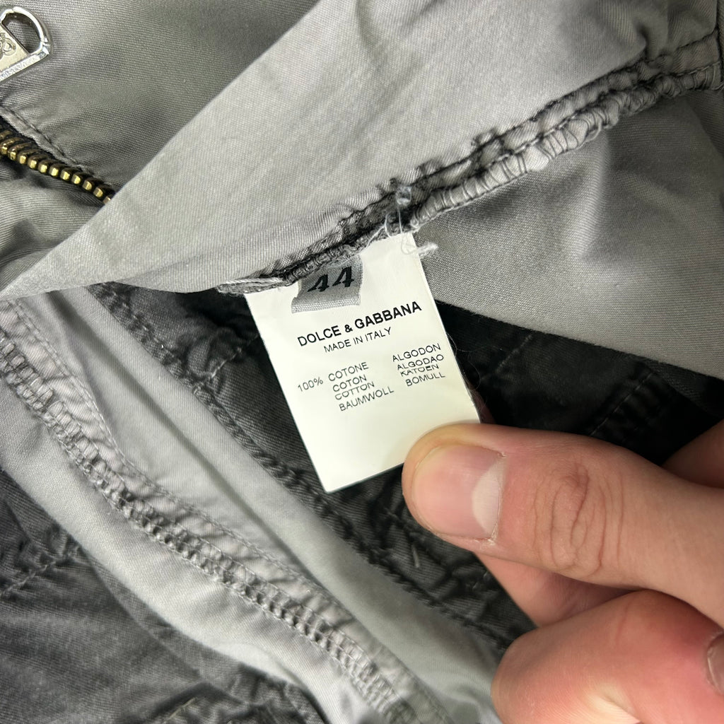 Dolce & Gabbana 2000's Grey Multipocket Cargo Pants