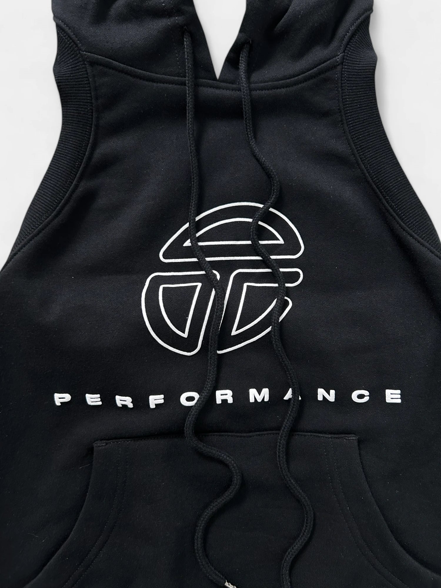 Telfar Logo Backless Hoodie