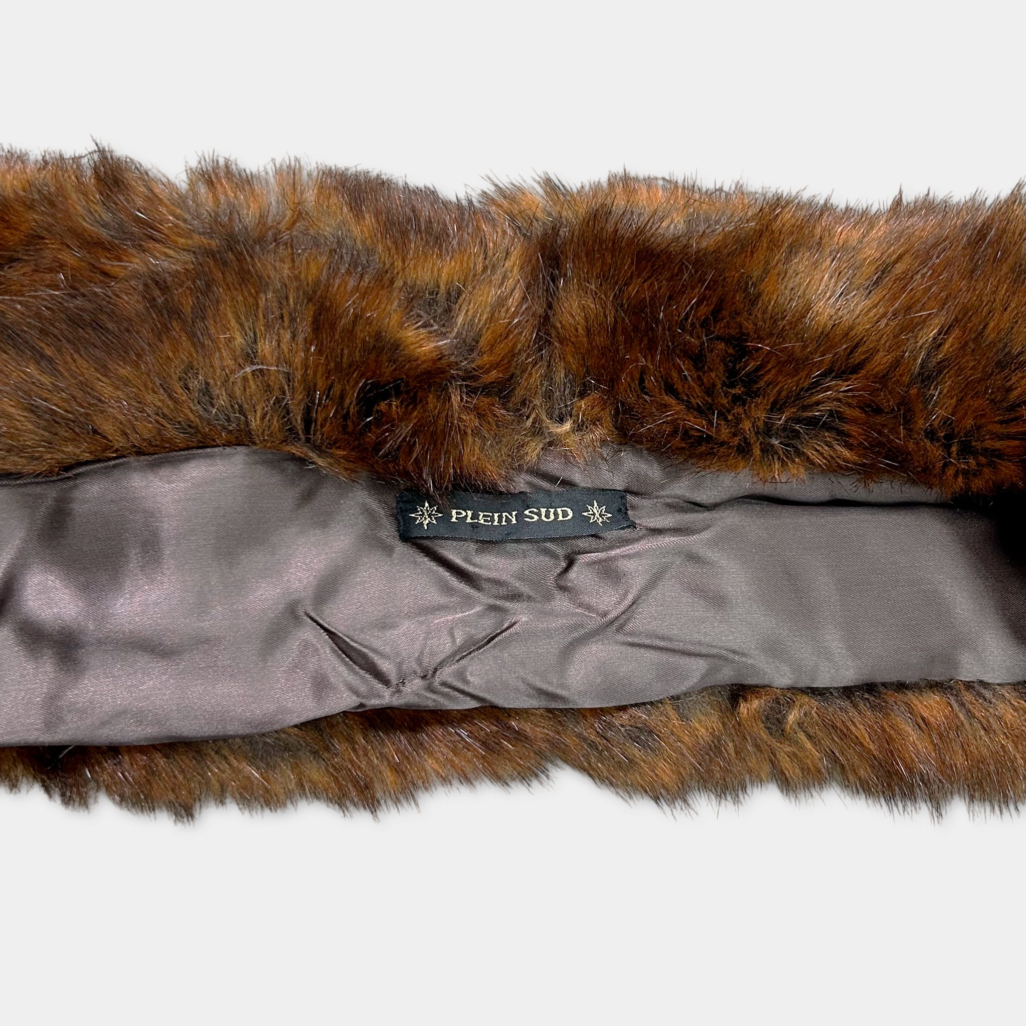 2000’s Plein Sud Synthetic Fox Fur Scarf