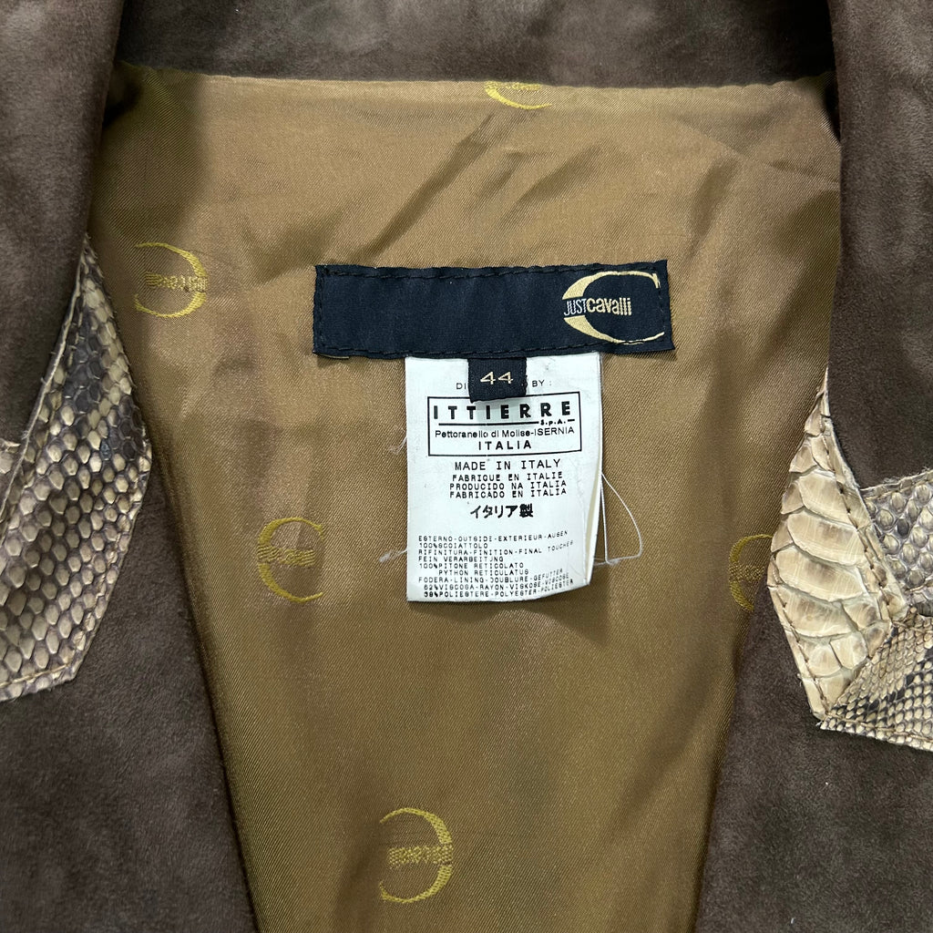 Just Cavalli 2000's Real Mink Fur and Python