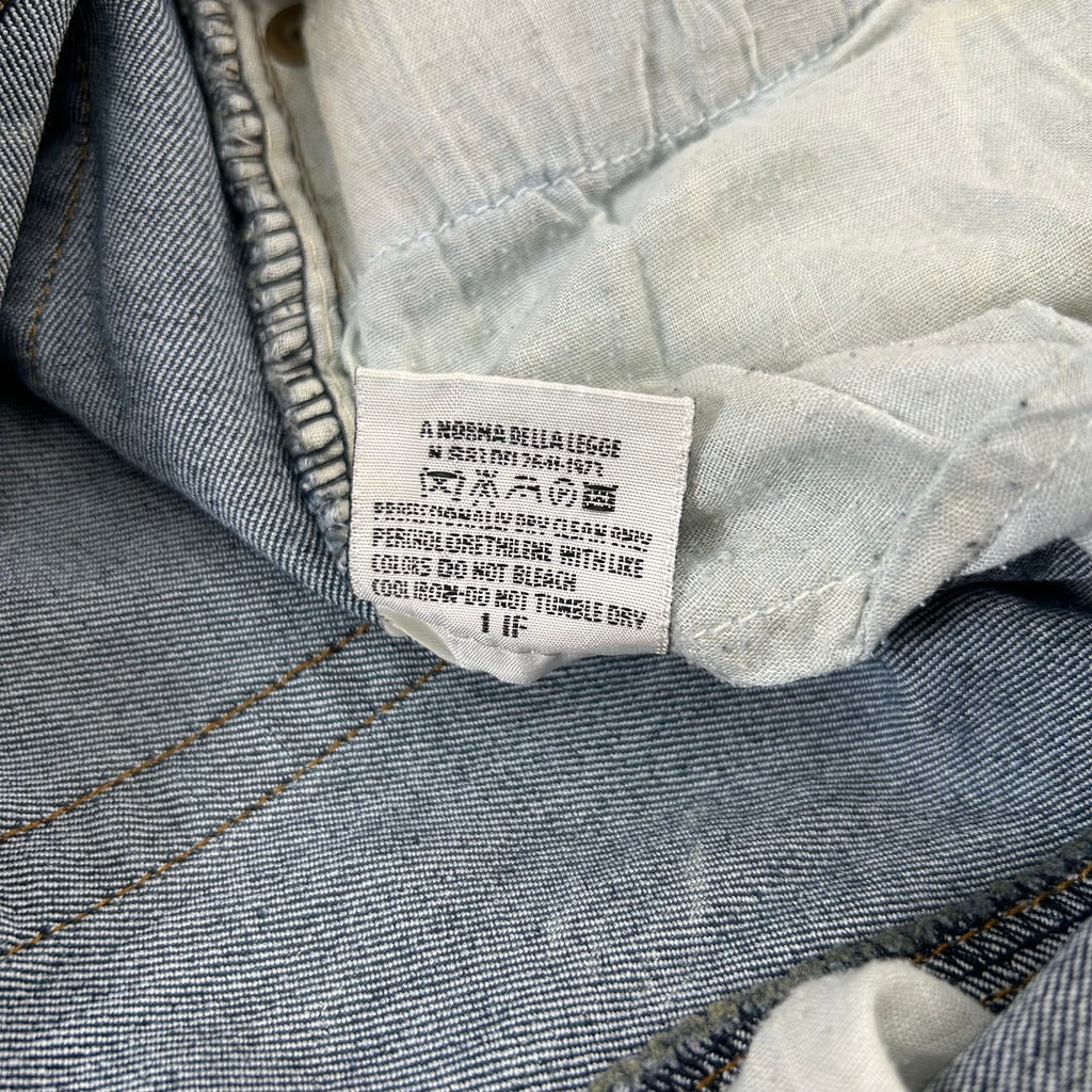 Just Cavalli 2000's Paint Effect Striped Jeans