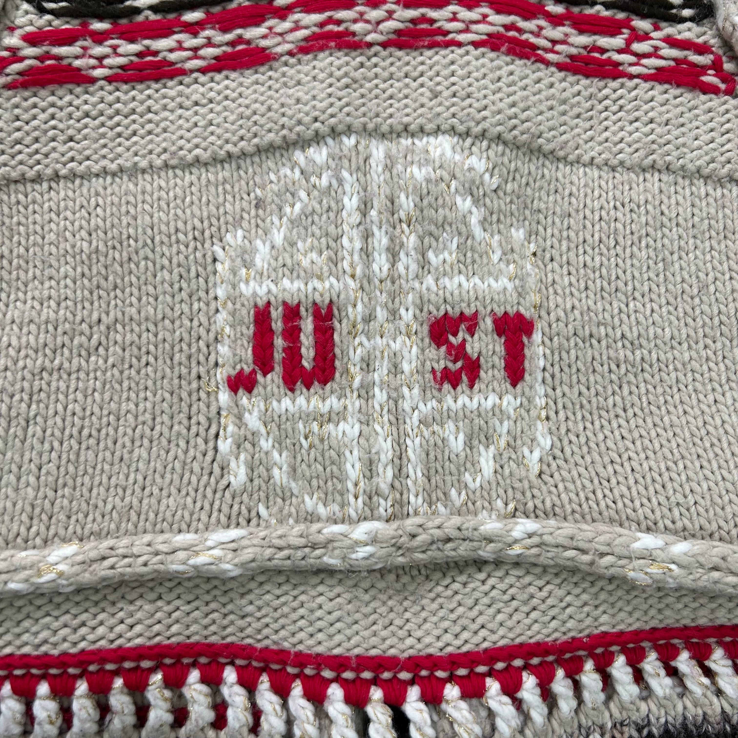 Just Cavalli Knit Belted Vest