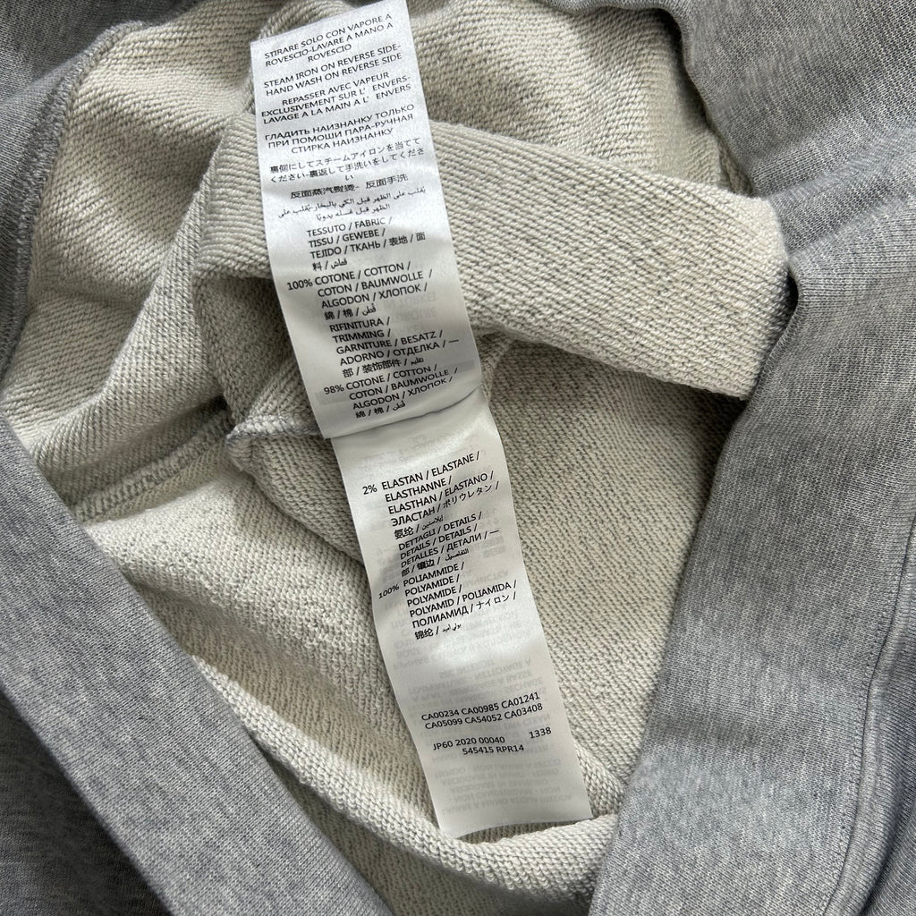Alexander Mcqueen Grey Heathered Cotton Jersey