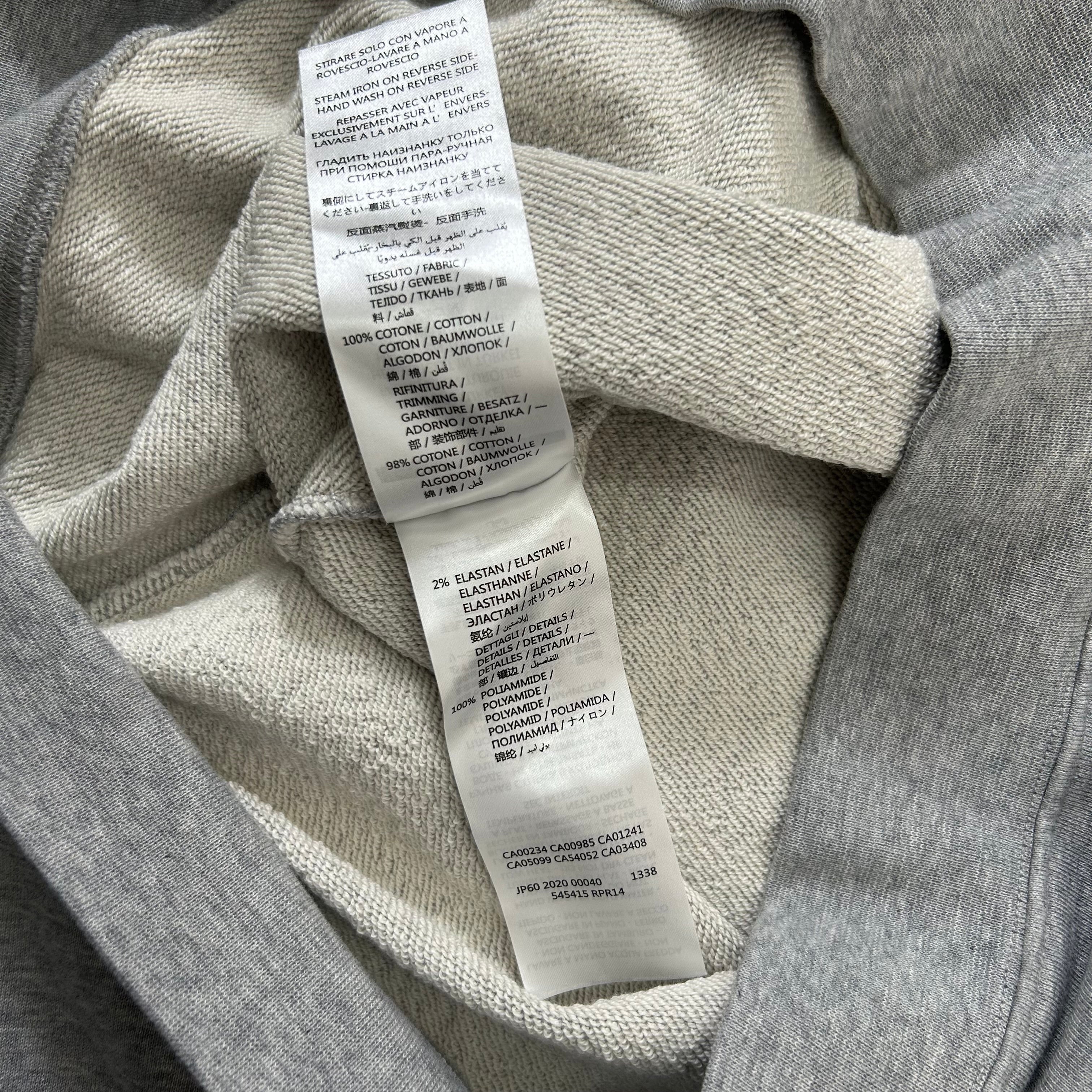 Alexander Mcqueen Grey Heathered Cotton Jersey