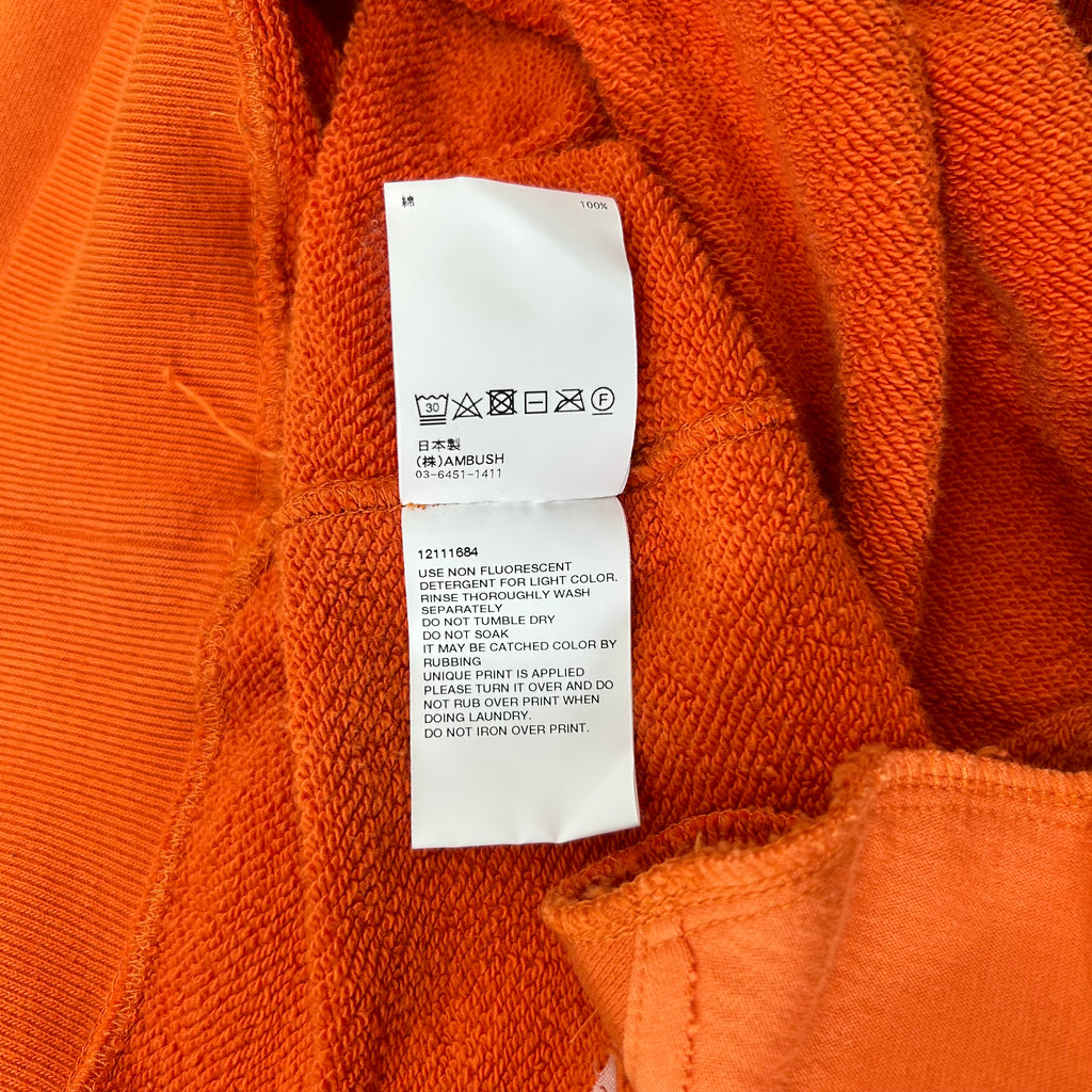 Ambush Mega Laces Orange Hoodie