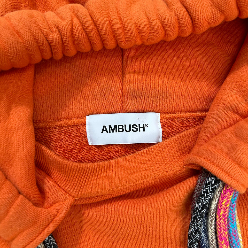 Ambush Mega Laces Orange Hoodie