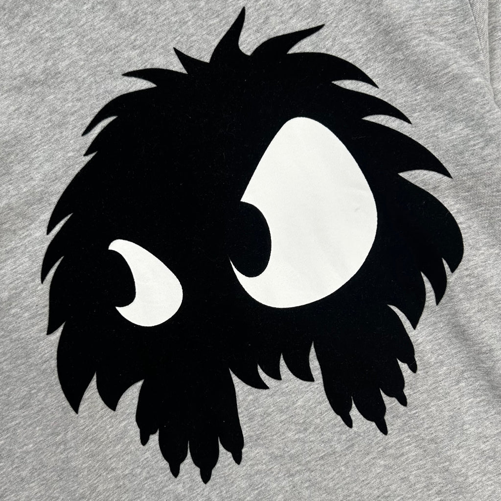 Alexander Mcqueen Grey Heathered Cotton Jersey