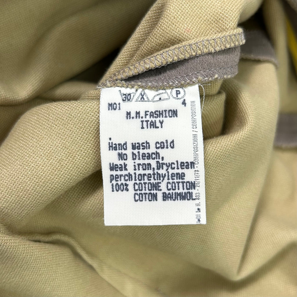 Mandarina Duck 2000s Textured Cotton Pants