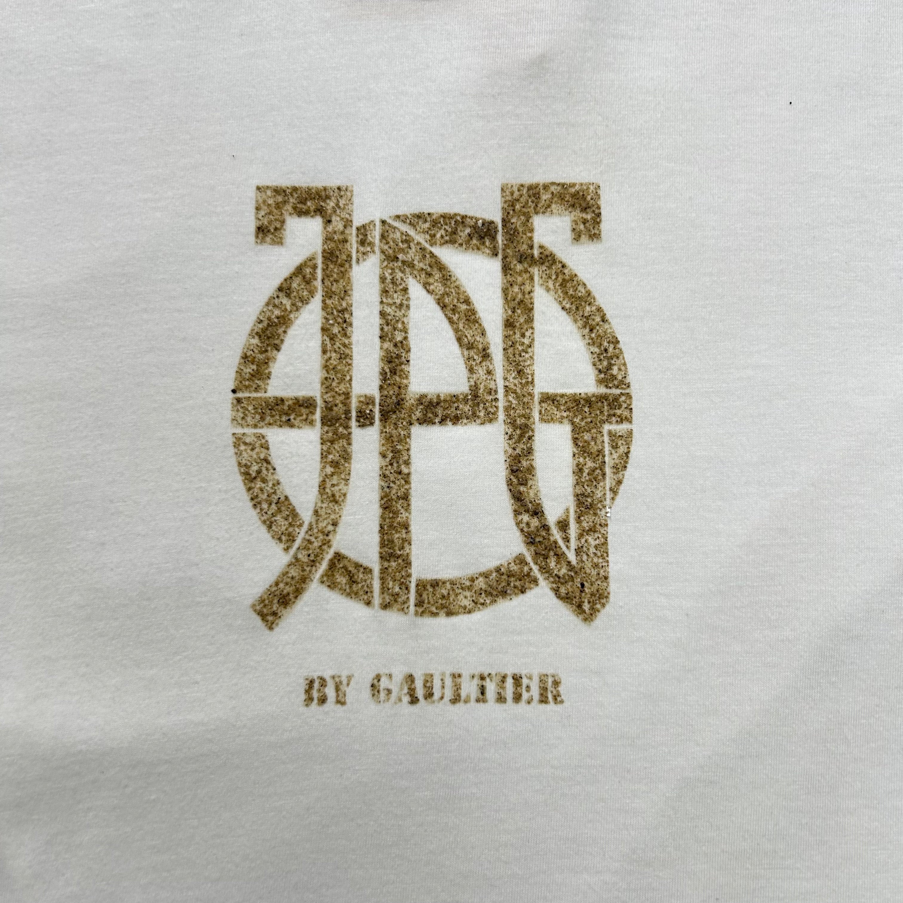 Jean Paul Gaultier Cropped Logo Tee