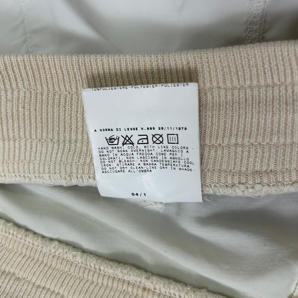 Dolce & Gabbana Track Pants White Nylon