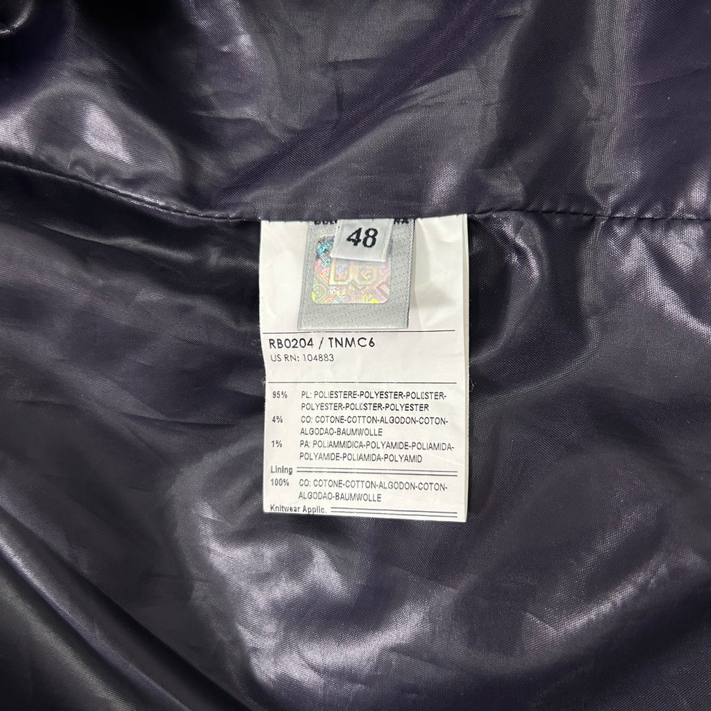Dolce & Gabbana Light Nylon Purple Bomber Jacket
