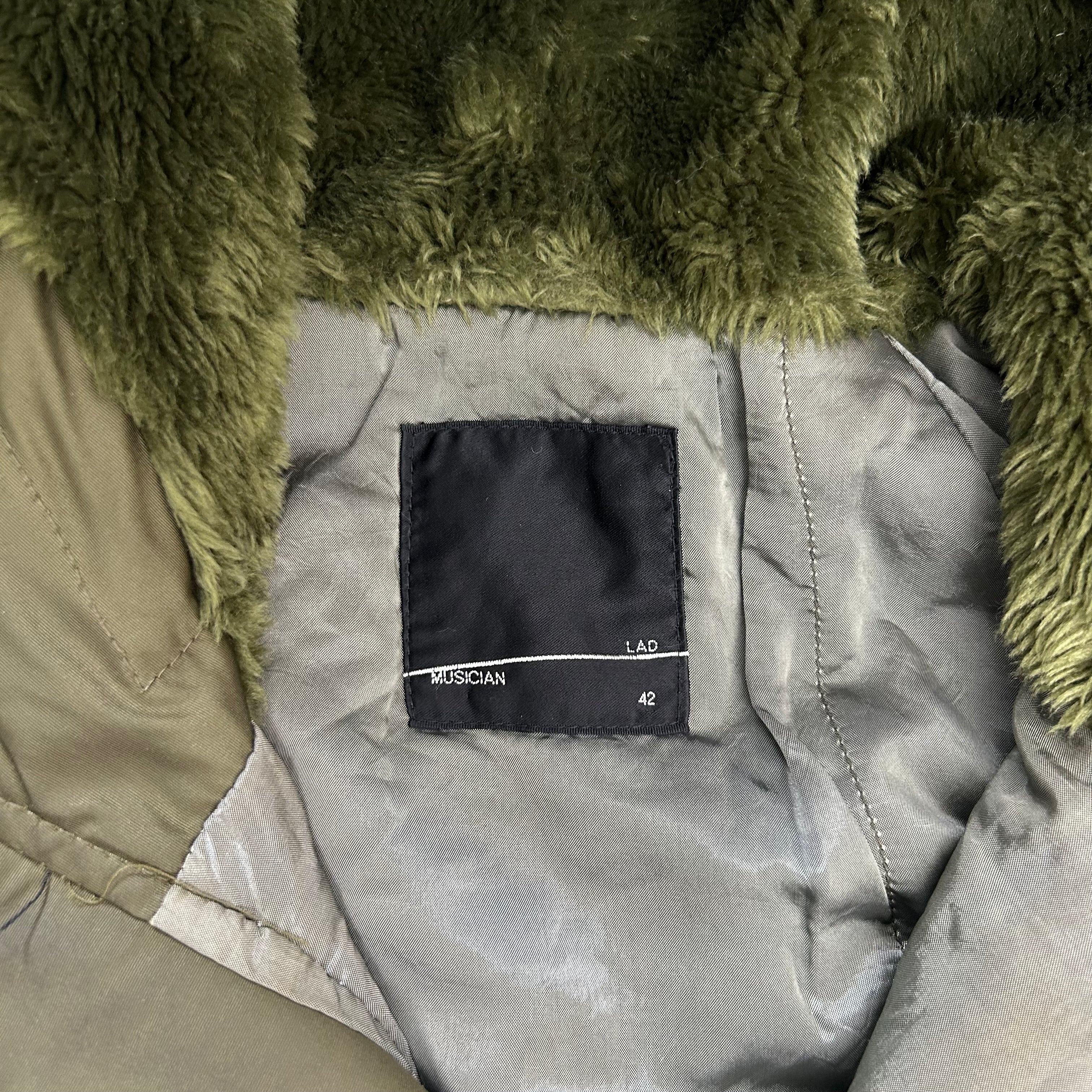 Lad Musician Explorer Green Parka Jacket