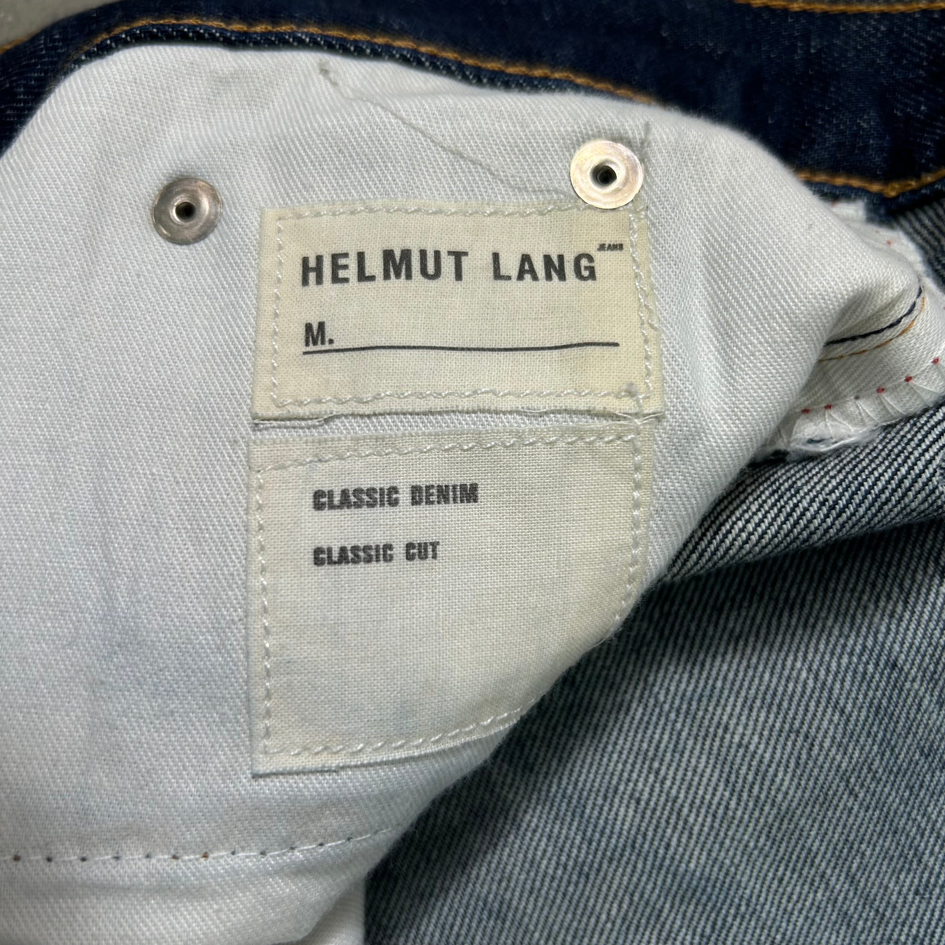 Helmut Lang 90's Classic Denim Pants