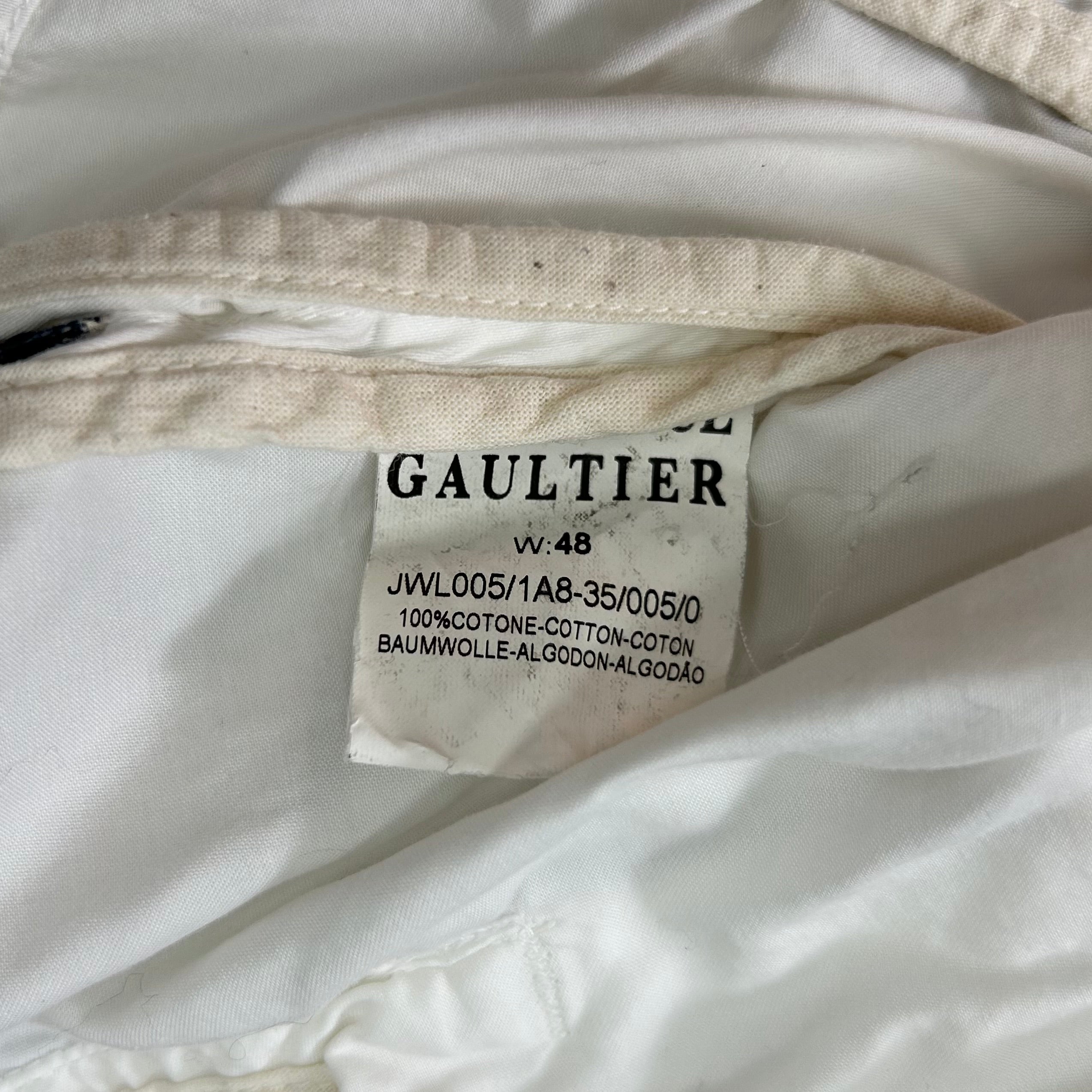 Jean Paul Gaultier Vintage White Technical Jacket
