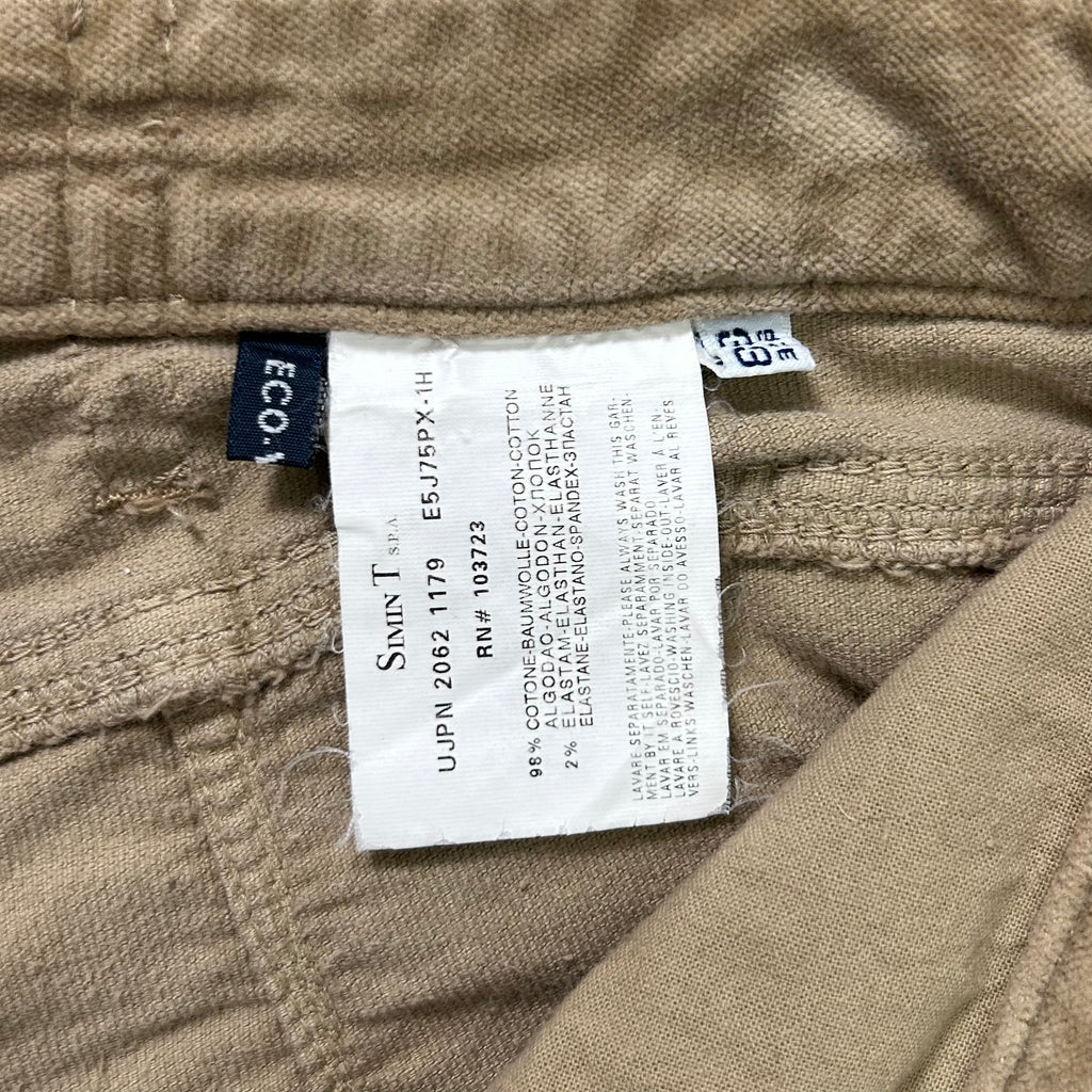 Armani Classic 2000s Velour Straight Leg Pants