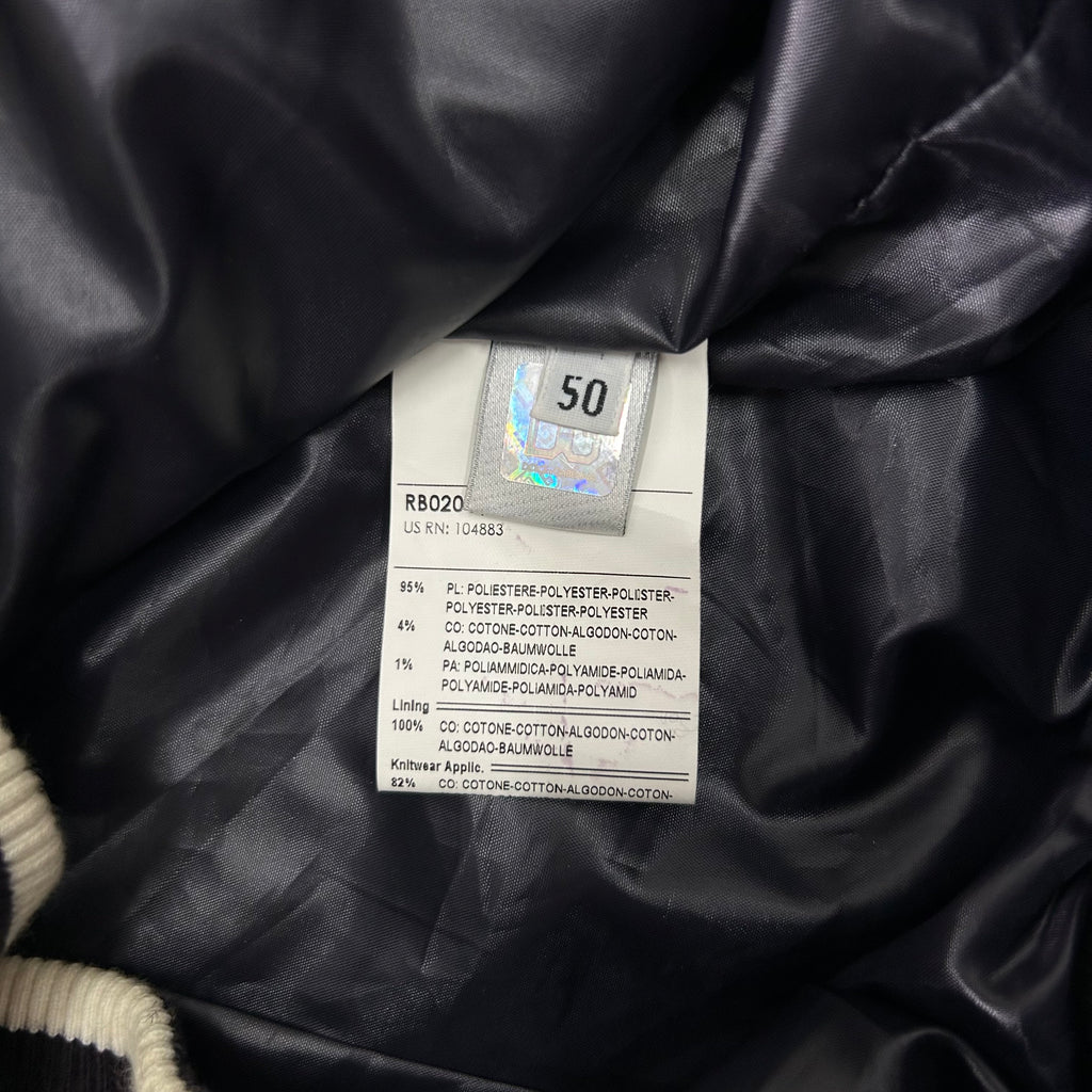 Dolce & Gabbana 2000s Sporty Purple Nylon Bomber Jacket