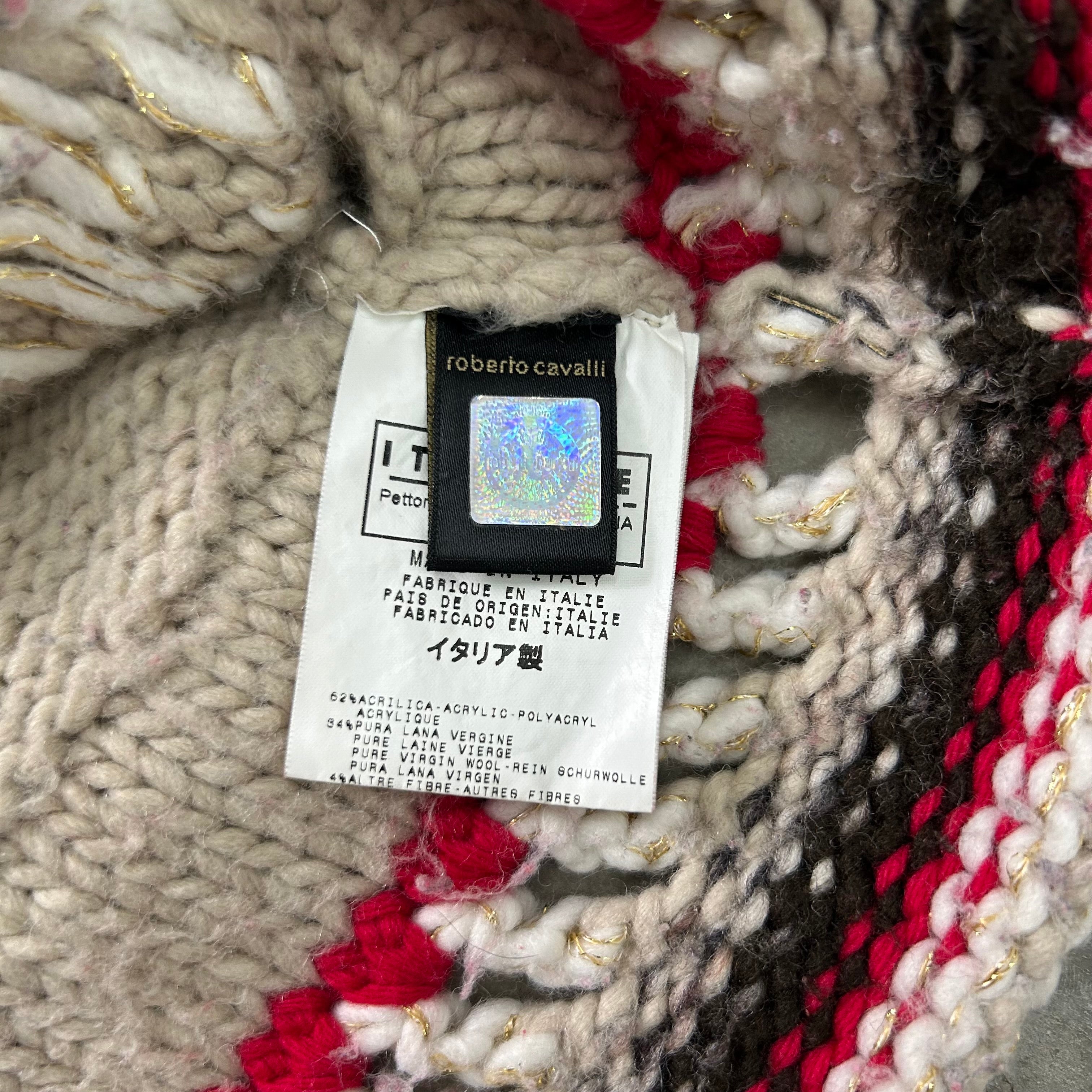 Just Cavalli Knit Belted Vest