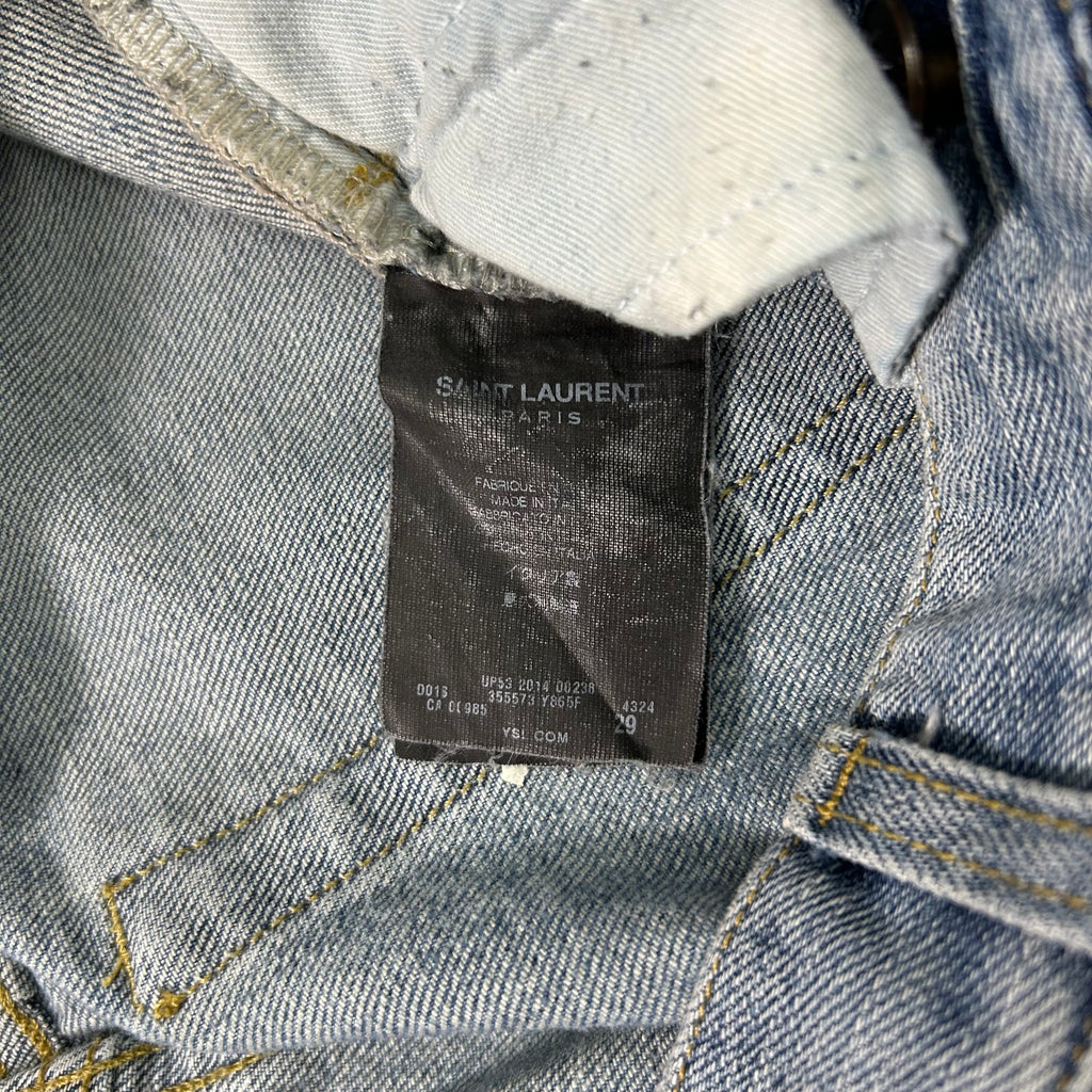 Saint Laurent Classic Light Blue Denim Skinny Jeans