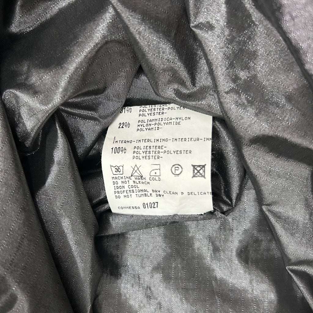 Marithé + François Girbaud 2000s Technical Long Nylon Trench Coat Khaki