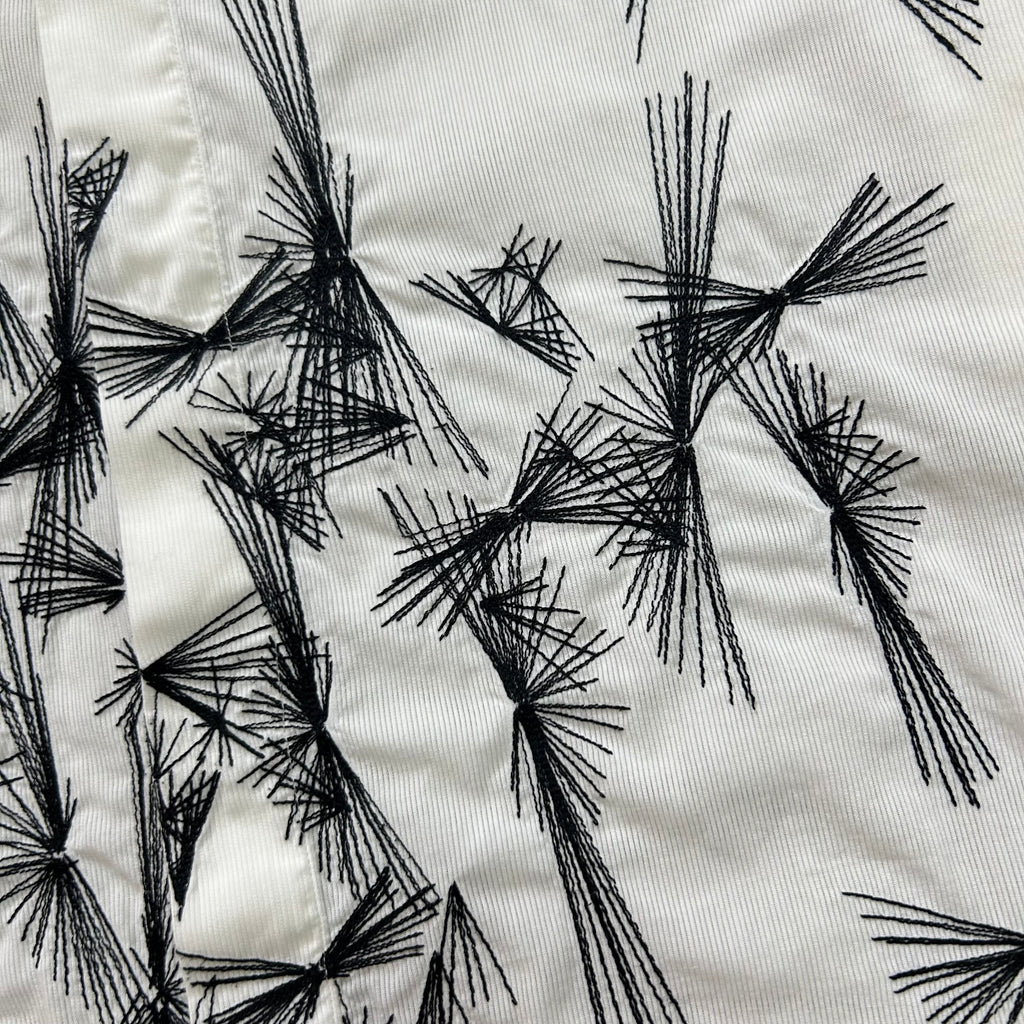Dior Homme Abstract White Button Shirt